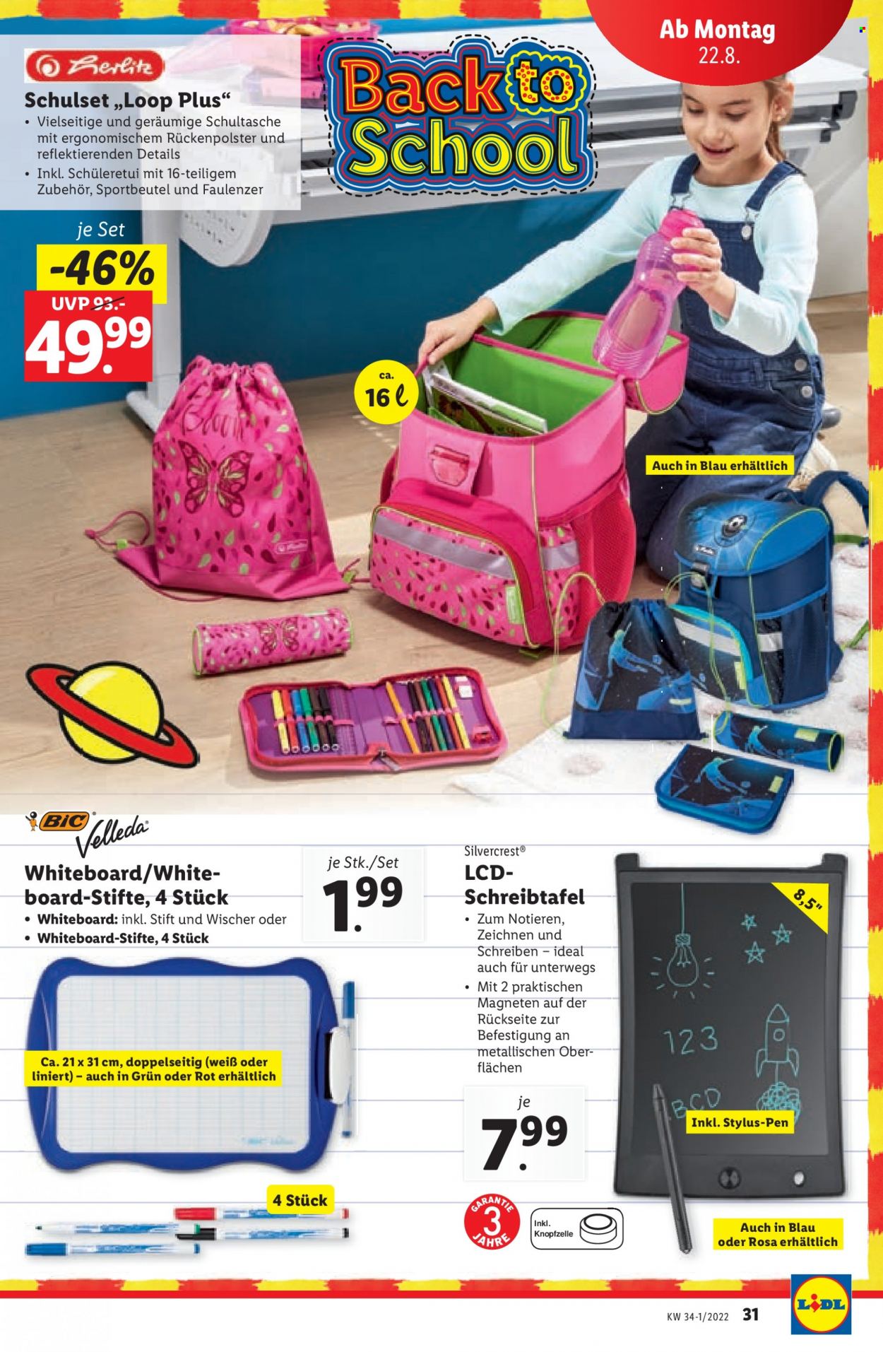 Angebote Lidl - 18.8.2022 - 24.8.2022. Seite 31