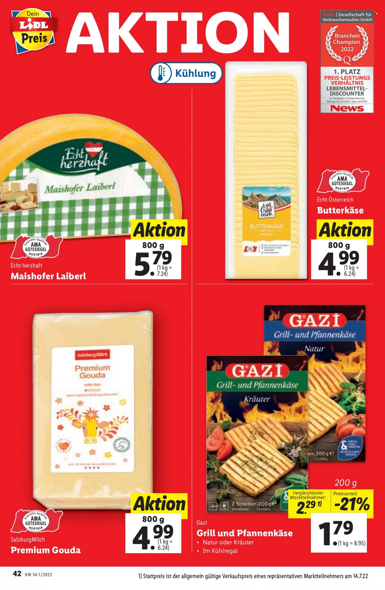 Angebote Lidl - 18.8.2022 - 24.8.2022. Seite 42