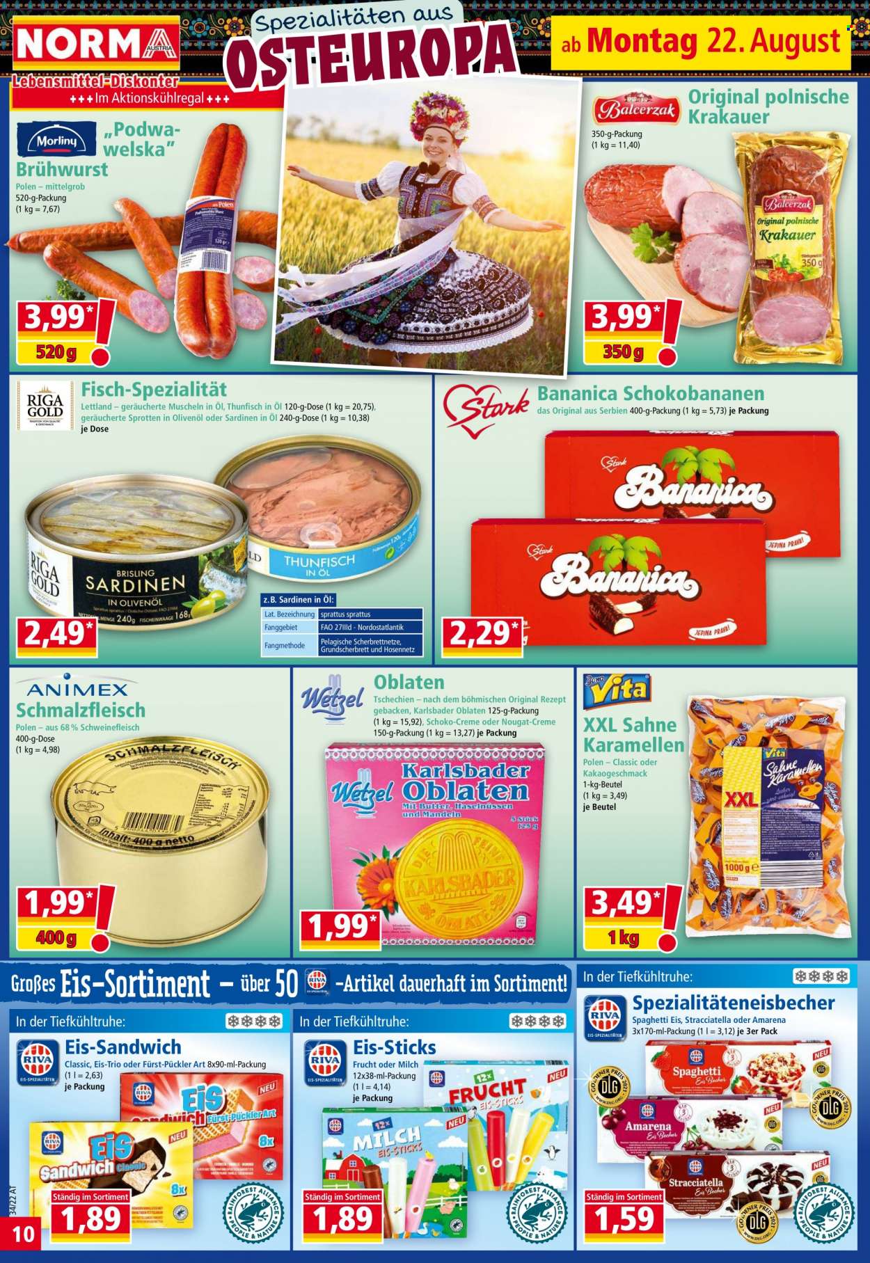Angebote Norma - 22.8.2022 - 27.8.2022. Seite 10
