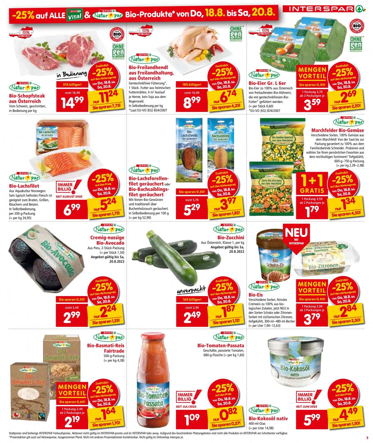 Angebote INTERSPAR - 18.8.2022 - 24.8.2022. Seite 3
