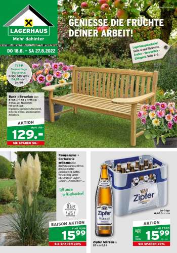 Angebote Salzburger Lagerhaus - 18.8.2022 - 27.8.2022.