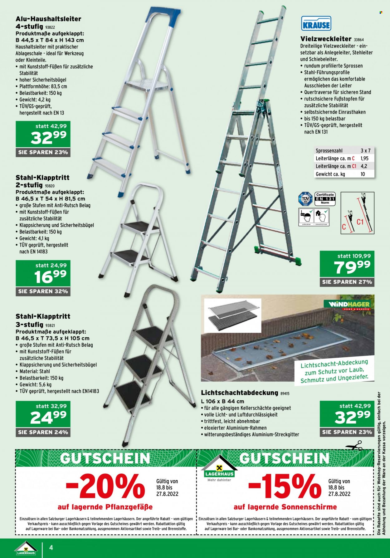Angebote Salzburger Lagerhaus - 18.8.2022 - 27.8.2022. Seite 4