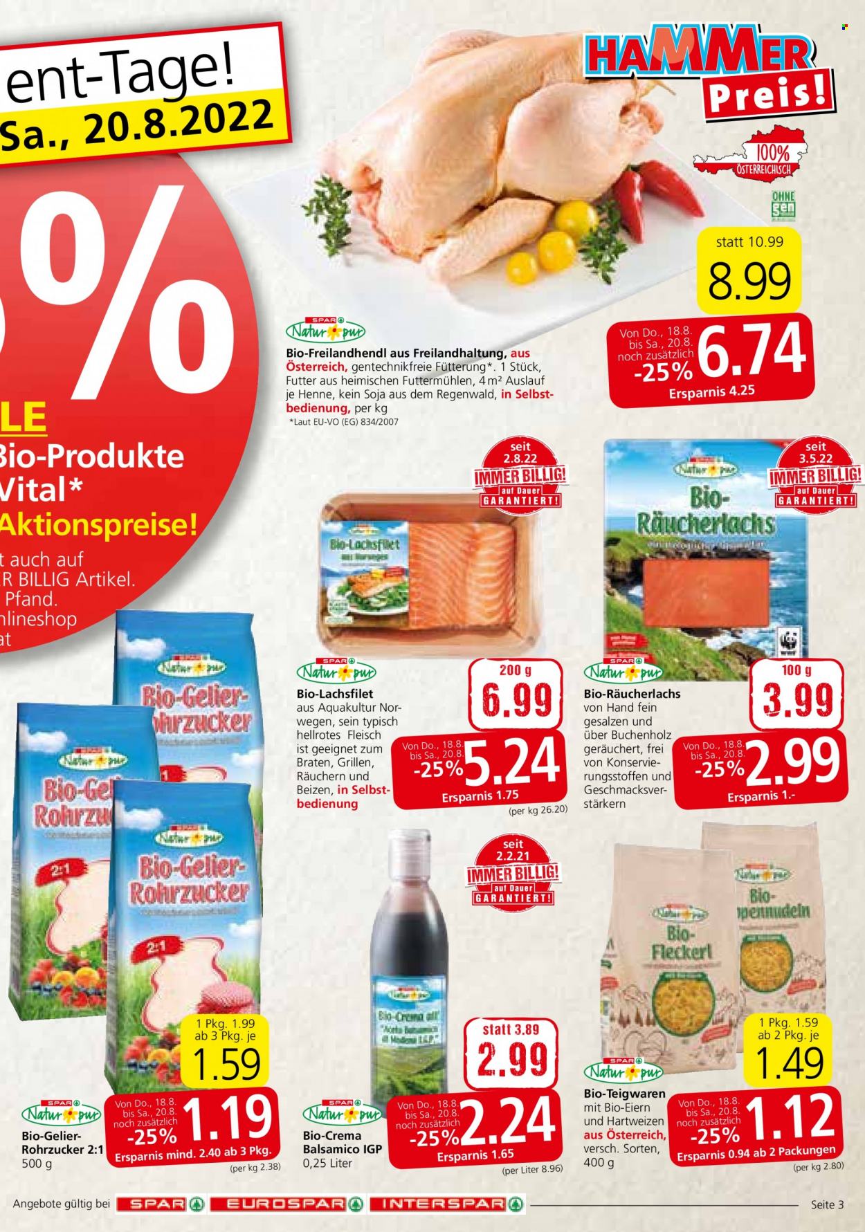 Angebote INTERSPAR - 18.8.2022 - 24.8.2022. Seite 3