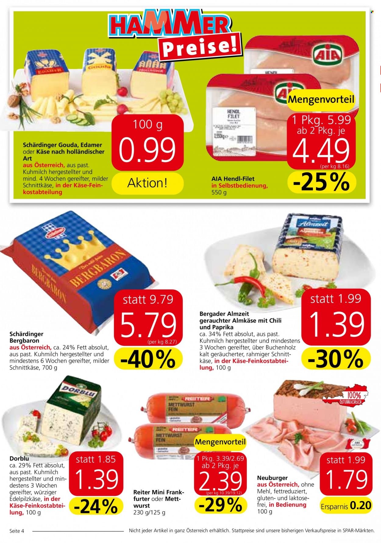 Angebote INTERSPAR - 18.8.2022 - 24.8.2022. Seite 4