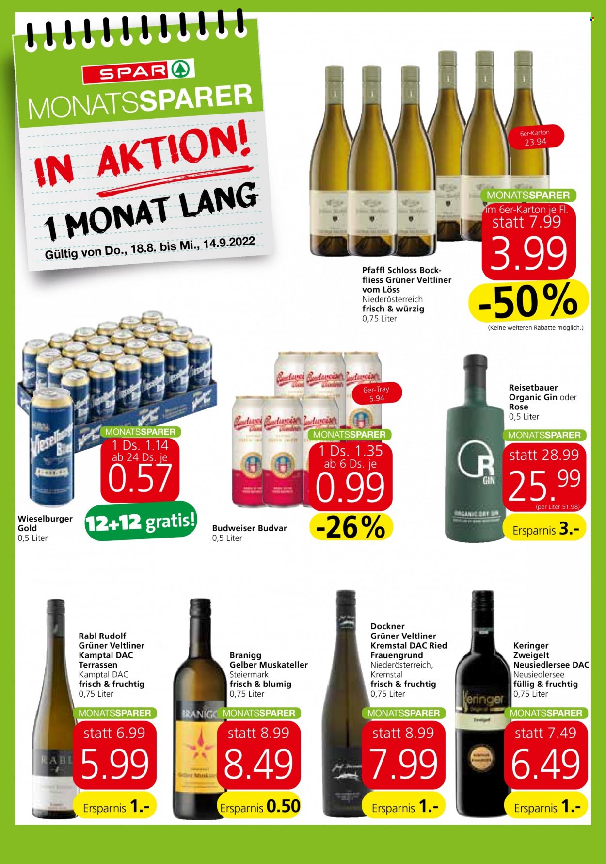 Angebote INTERSPAR - 18.8.2022 - 24.8.2022. Seite 12