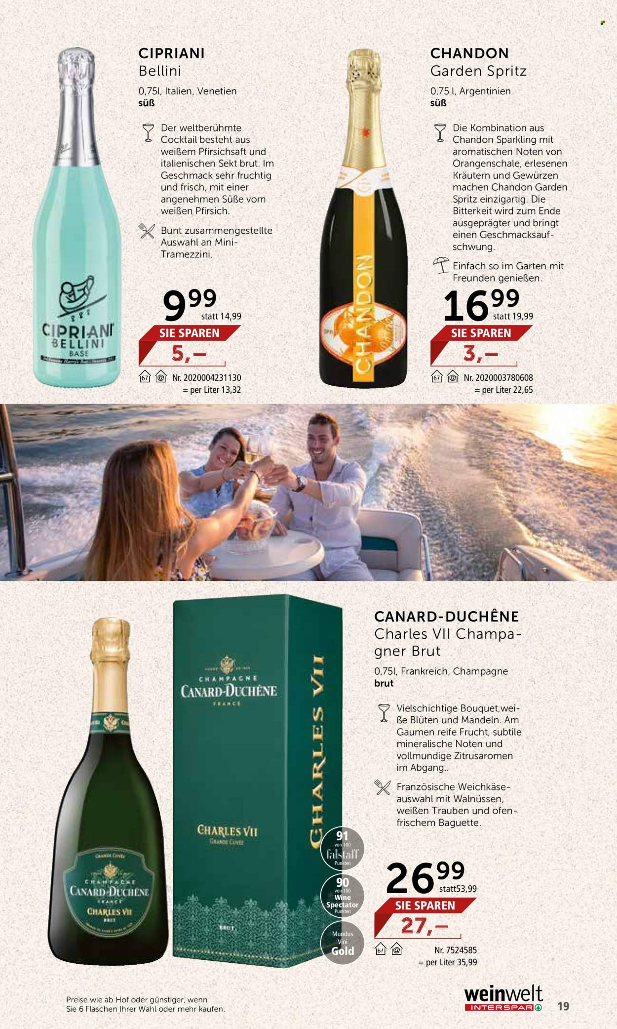 Angebote INTERSPAR - 18.8.2022 - 7.9.2022. Seite 19