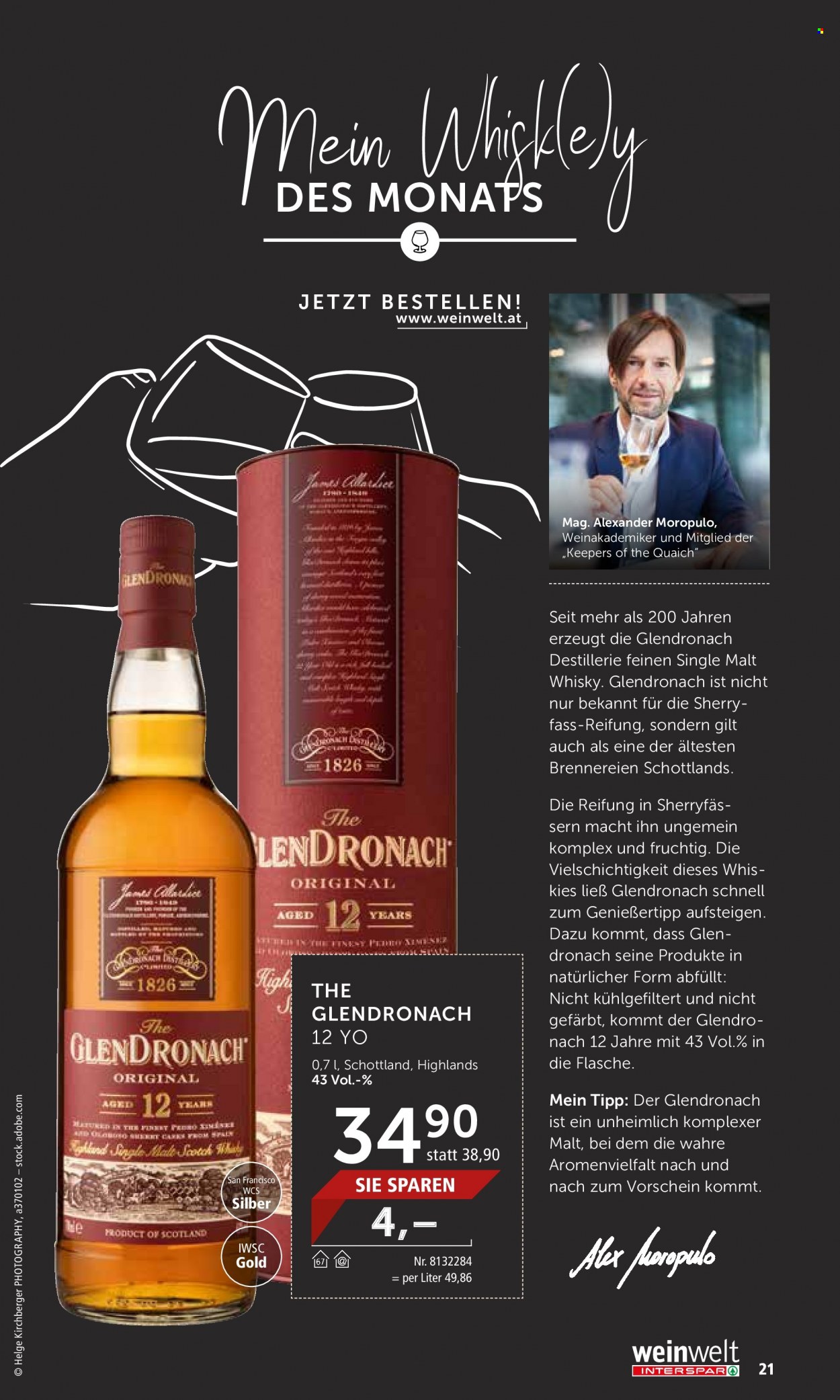 Angebote INTERSPAR - 18.8.2022 - 7.9.2022. Seite 21