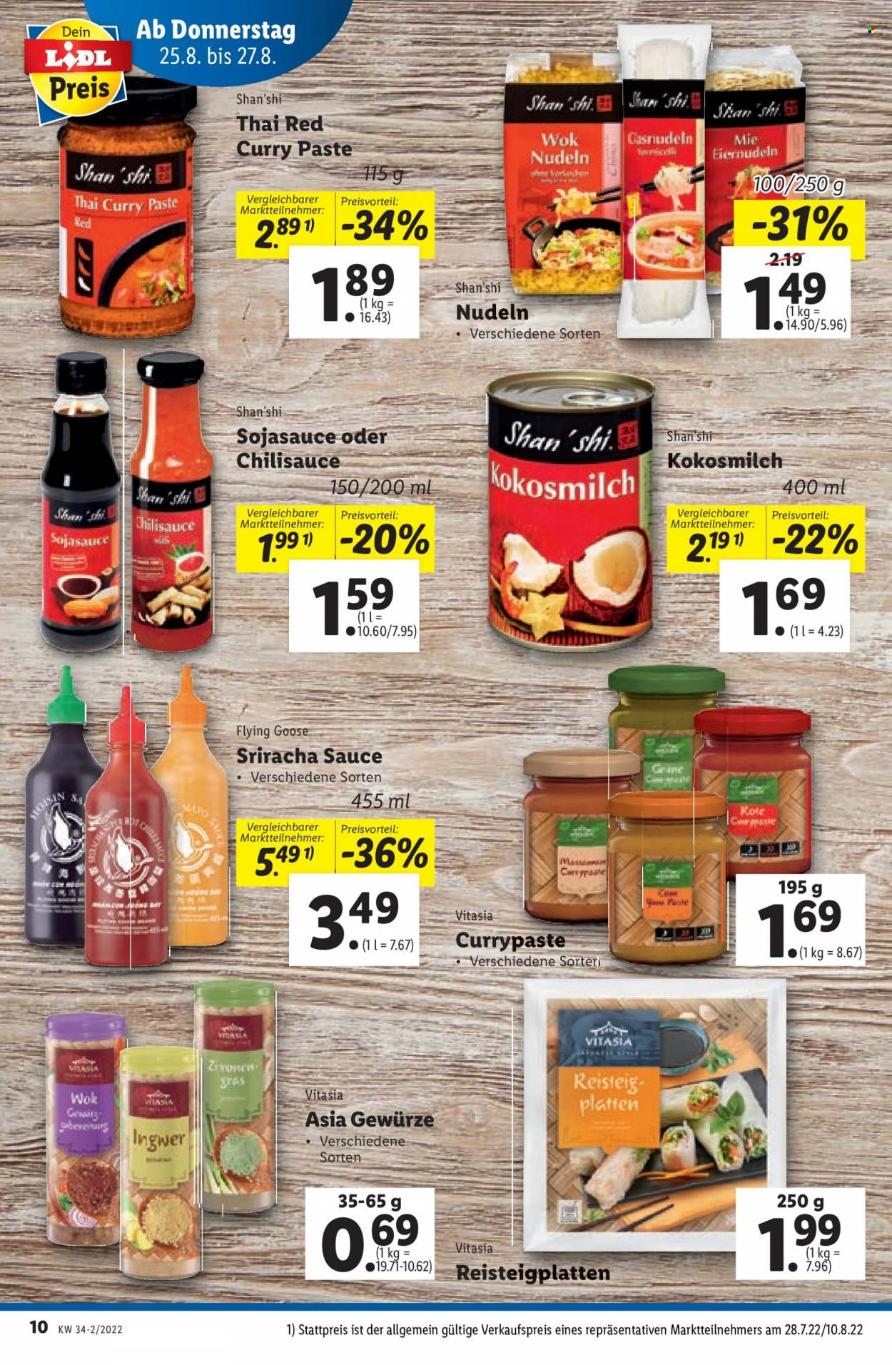 Angebote Lidl - 25.8.2022 - 31.8.2022. Seite 10