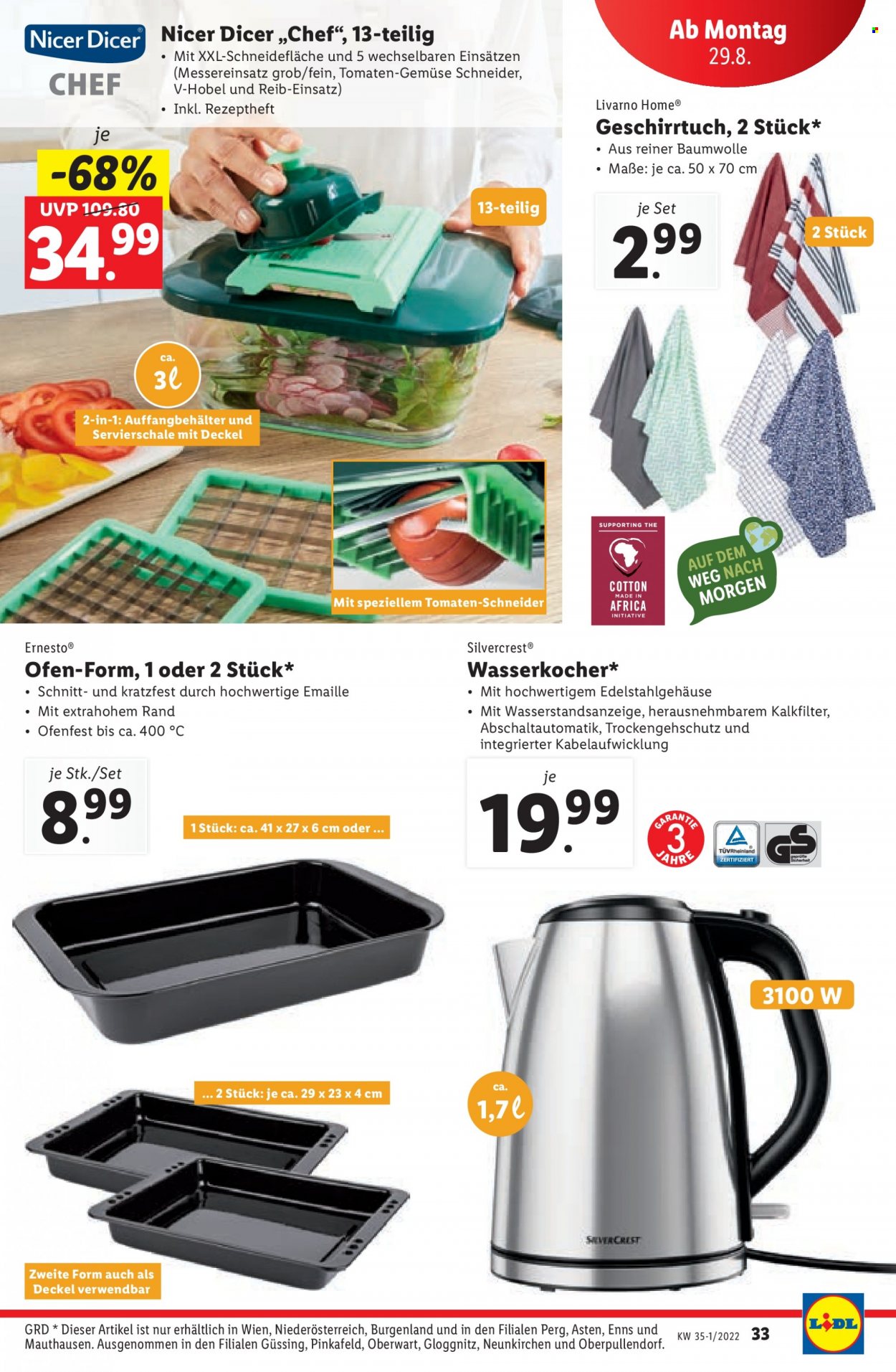 Angebote Lidl - 25.8.2022 - 31.8.2022. Seite 33