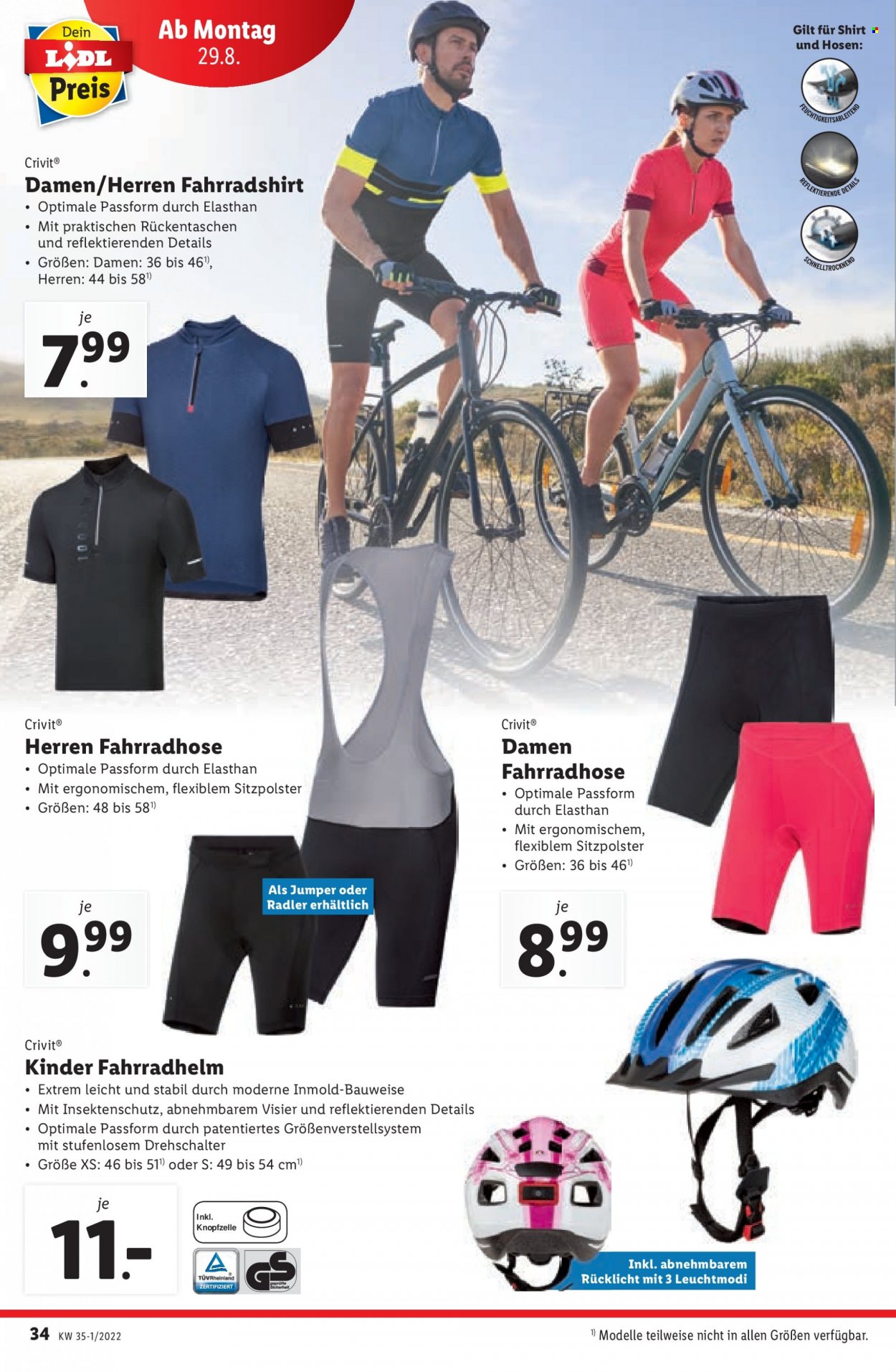 Angebote Lidl - 25.8.2022 - 31.8.2022. Seite 34
