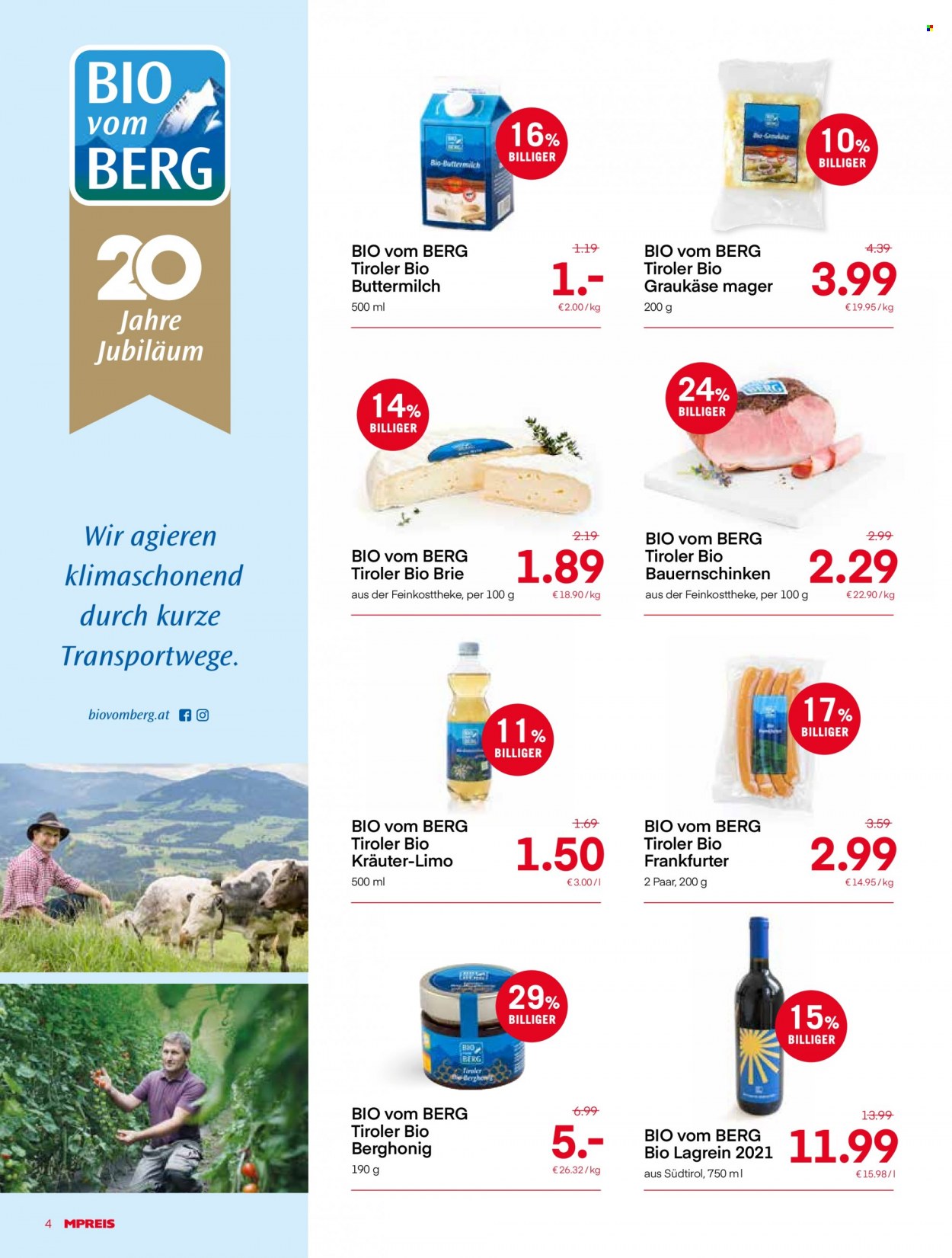 Angebote MPREIS - 22.8.2022 - 28.8.2022. Seite 4
