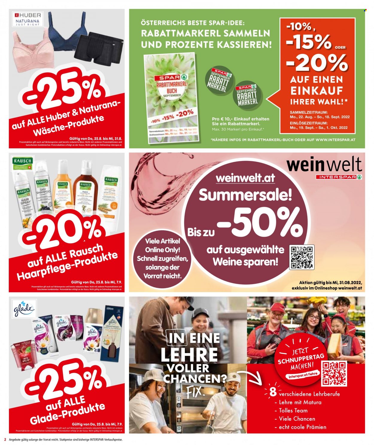 Angebote INTERSPAR - 25.8.2022 - 7.9.2022. Seite 2