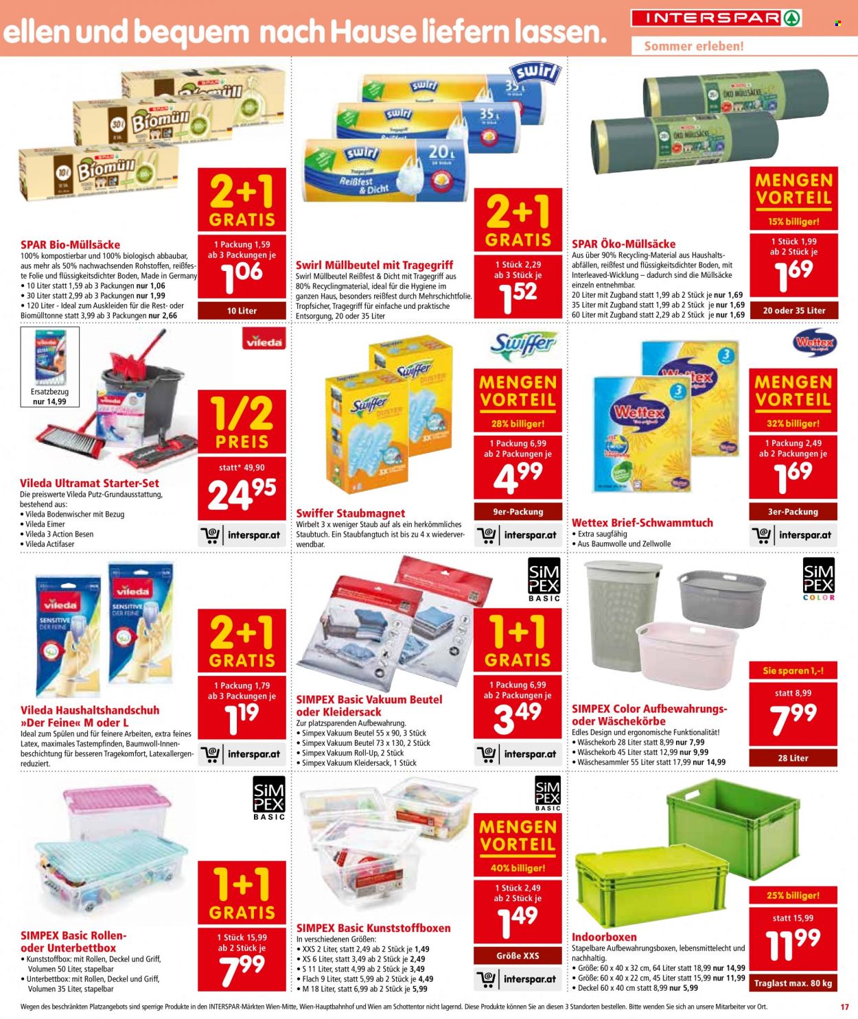 Angebote INTERSPAR - 25.8.2022 - 7.9.2022. Seite 17