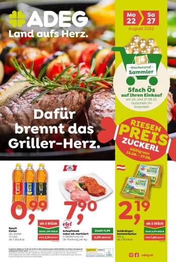 Angebote ADEG - 22.8.2022 - 27.8.2022.