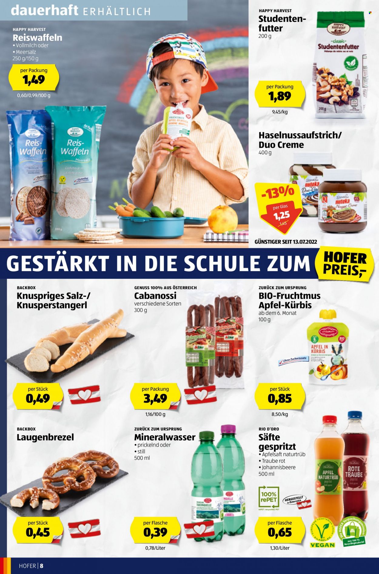 Angebote Hofer - 26.8.2022 - 1.9.2022. Seite 8