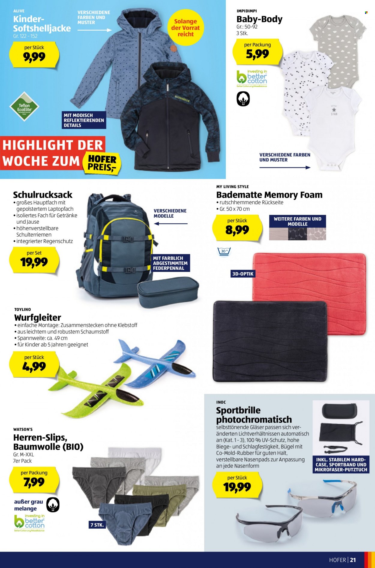 Angebote Hofer - 26.8.2022 - 1.9.2022. Seite 21