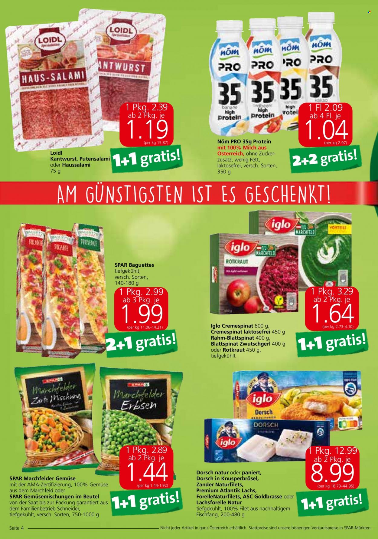 Angebote INTERSPAR - 25.8.2022 - 7.9.2022. Seite 4
