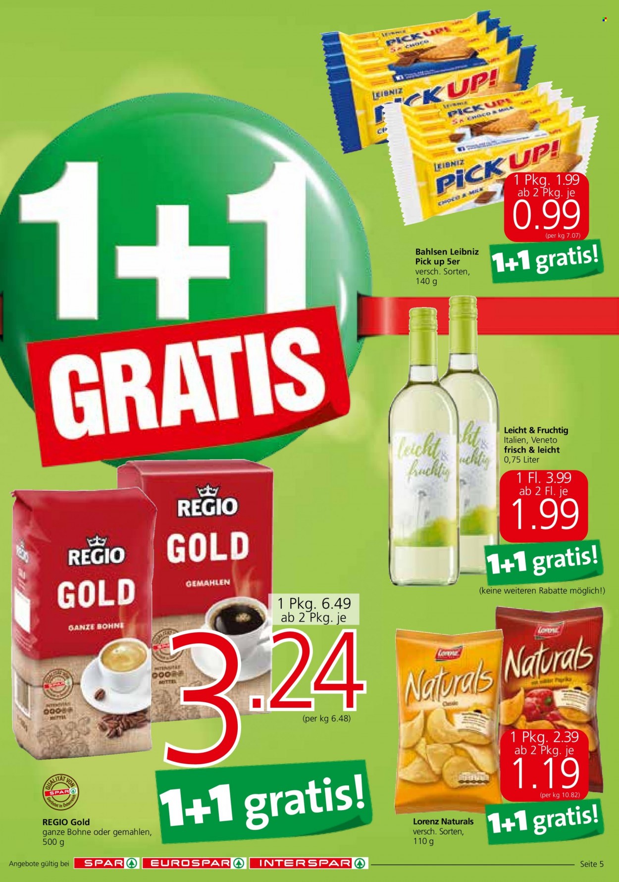 Angebote INTERSPAR - 25.8.2022 - 7.9.2022. Seite 5