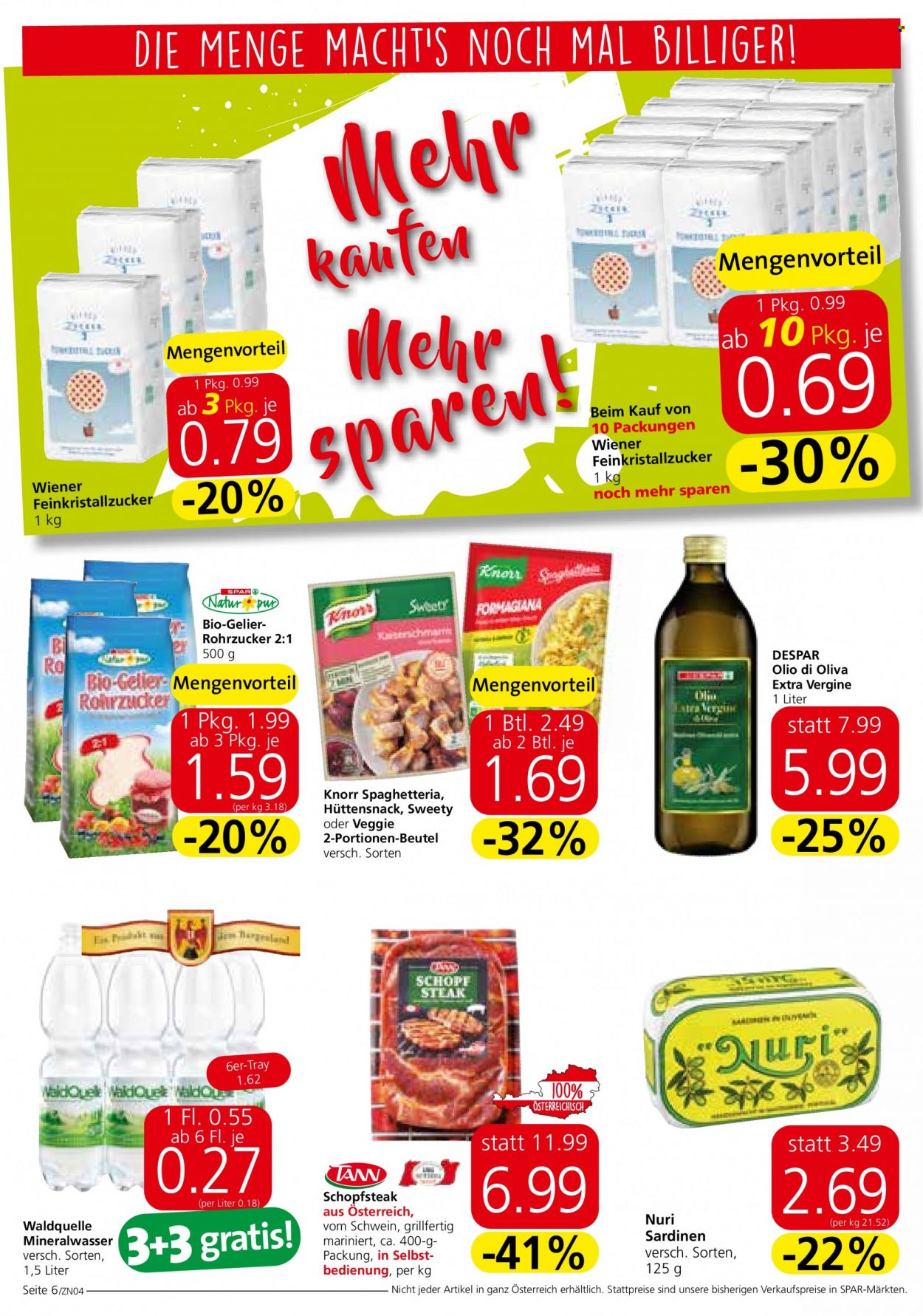 Angebote INTERSPAR - 25.8.2022 - 7.9.2022. Seite 6