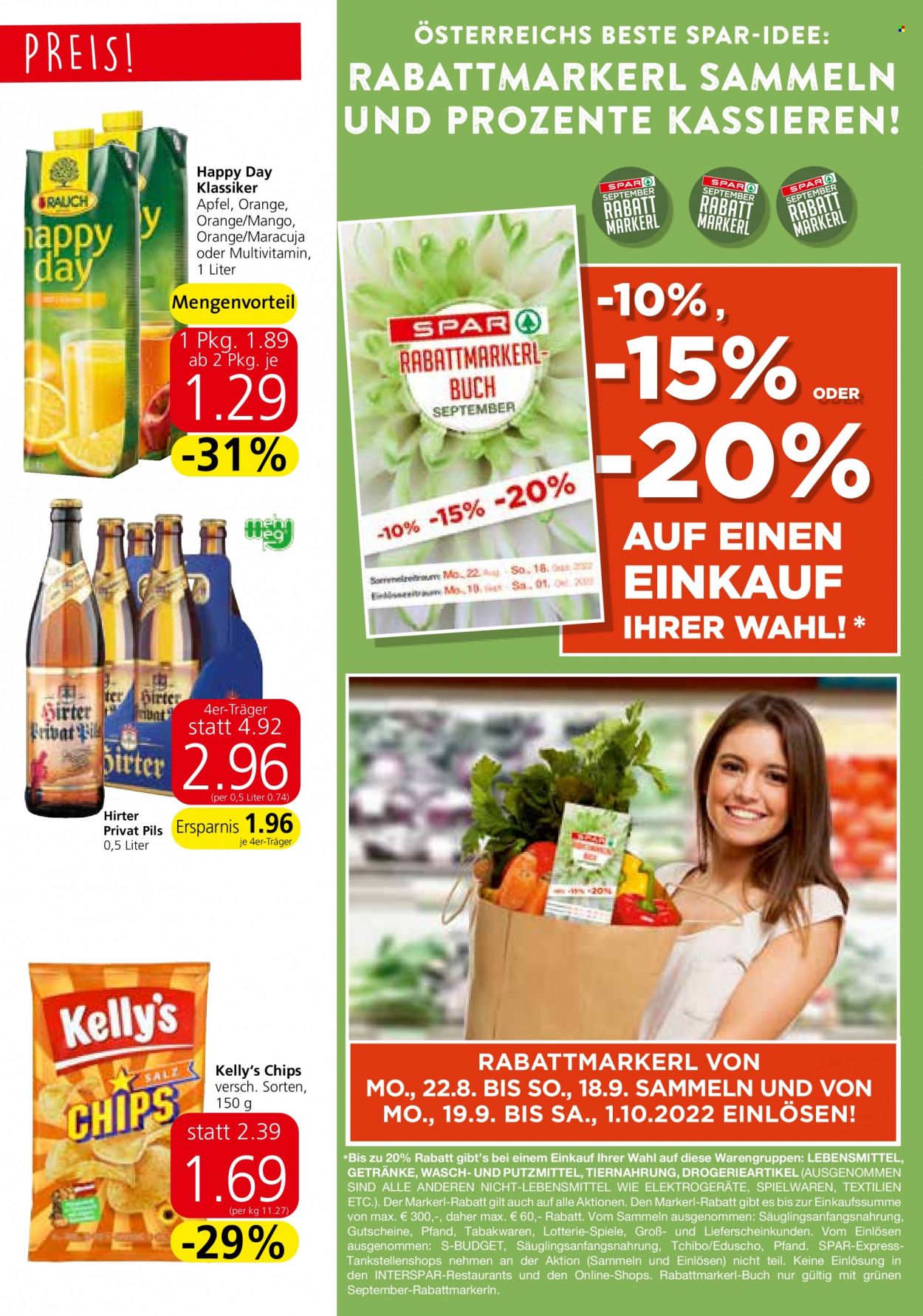Angebote INTERSPAR - 25.8.2022 - 7.9.2022. Seite 13