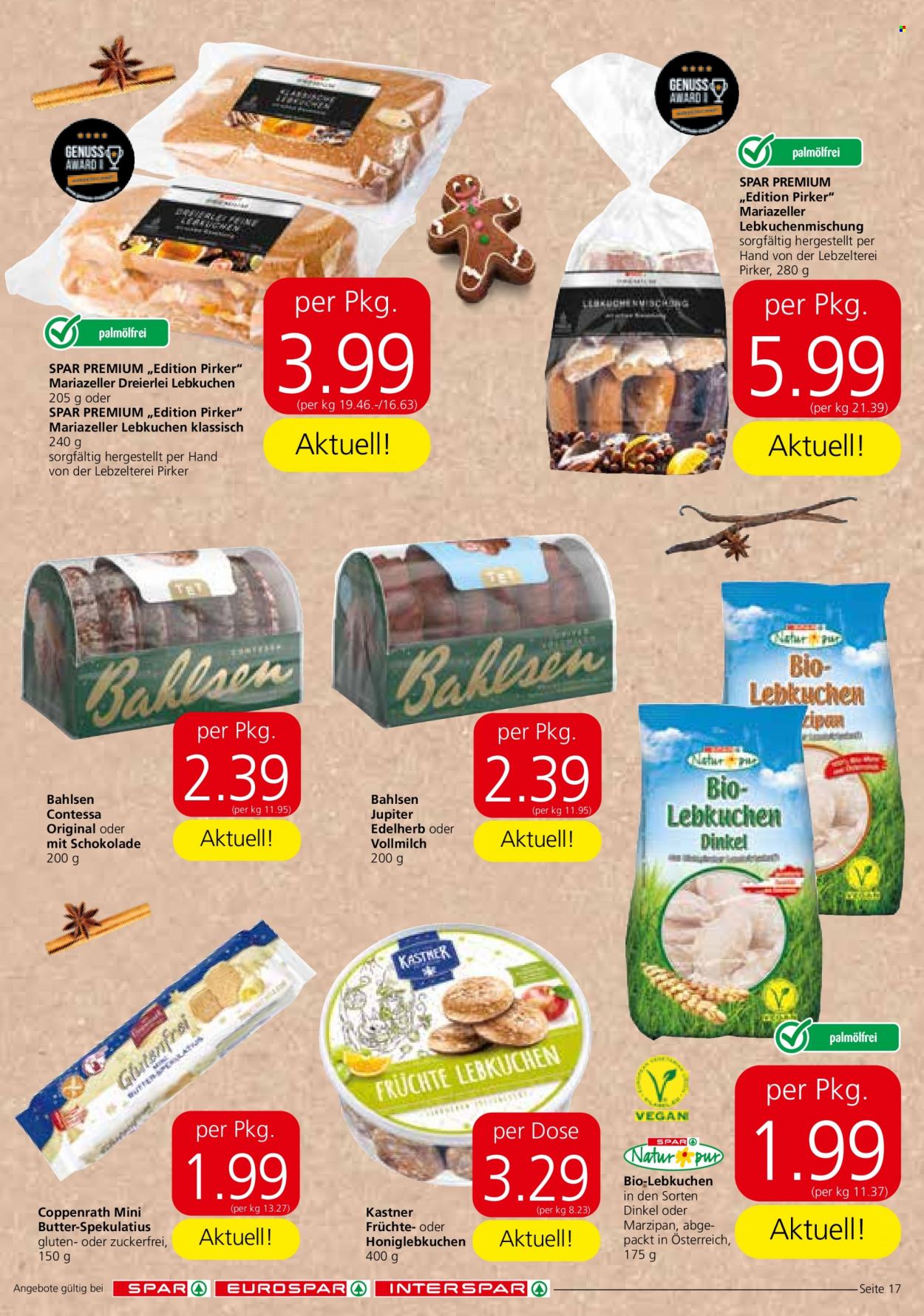 Angebote INTERSPAR - 25.8.2022 - 7.9.2022. Seite 17