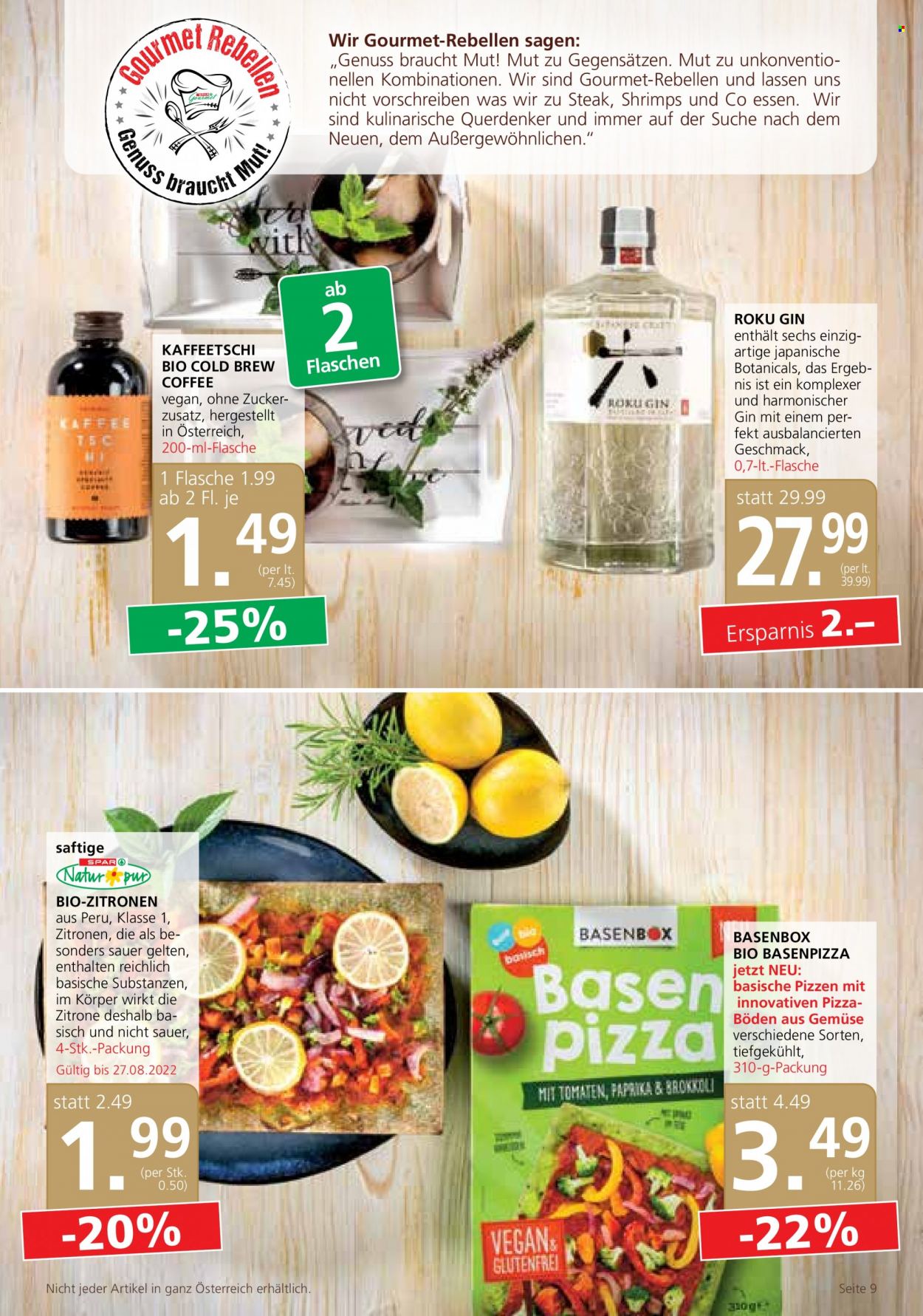 Angebote SPAR - 25.8.2022 - 7.9.2022. Seite 9