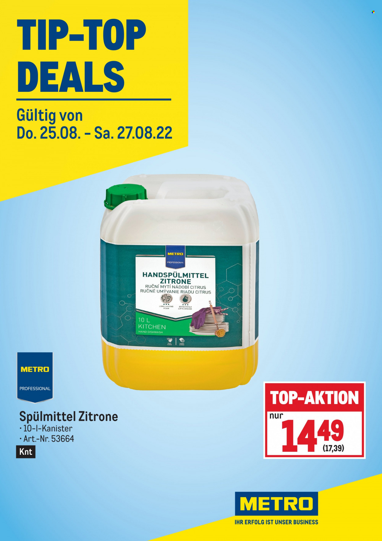 Angebote Metro - 25.8.2022 - 27.8.2022. Seite 5