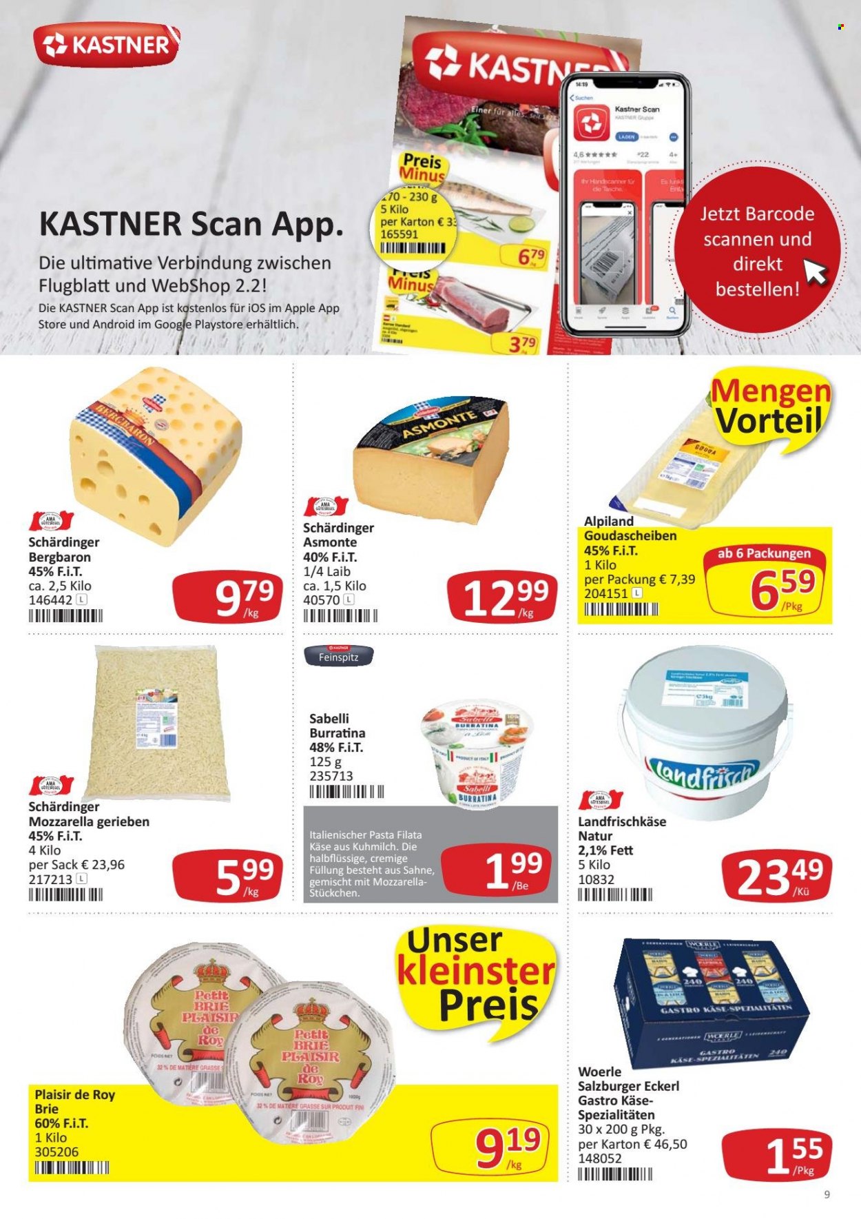 Angebote KASTNER - 29.8.2022 - 10.9.2022. Seite 9