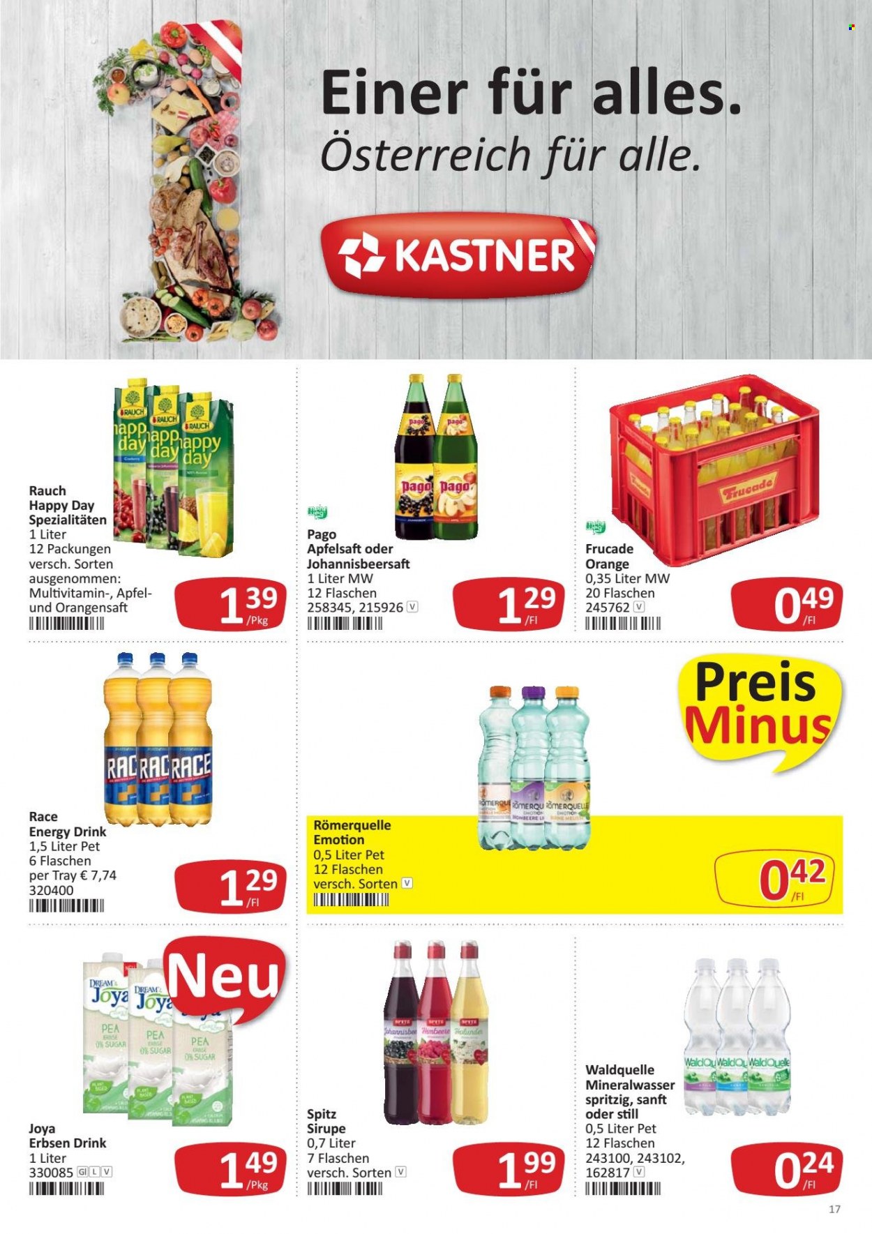 Angebote KASTNER - 29.8.2022 - 10.9.2022. Seite 17