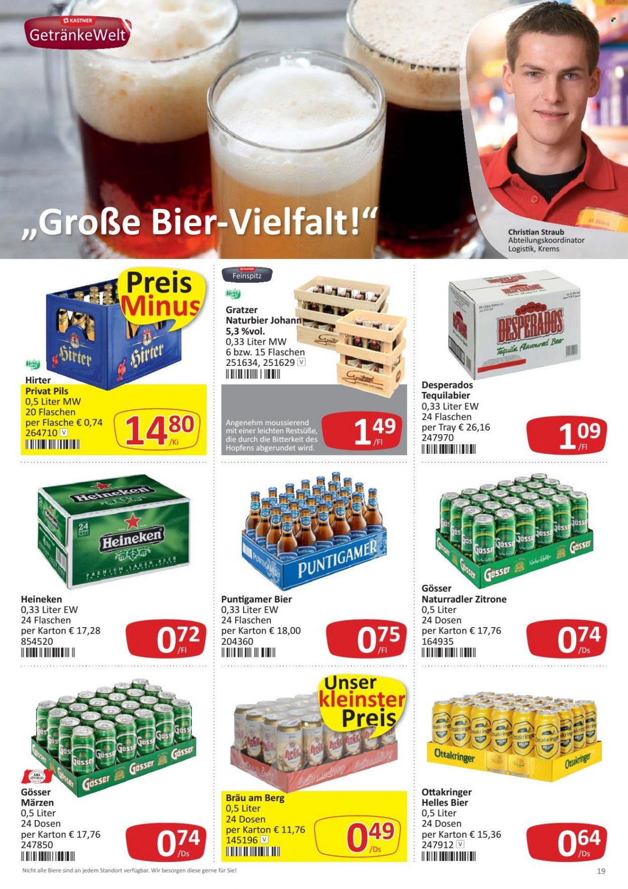 Angebote KASTNER - 29.8.2022 - 10.9.2022. Seite 19