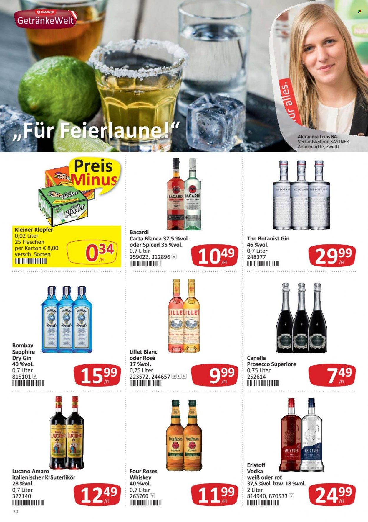 Angebote KASTNER - 29.8.2022 - 10.9.2022. Seite 20