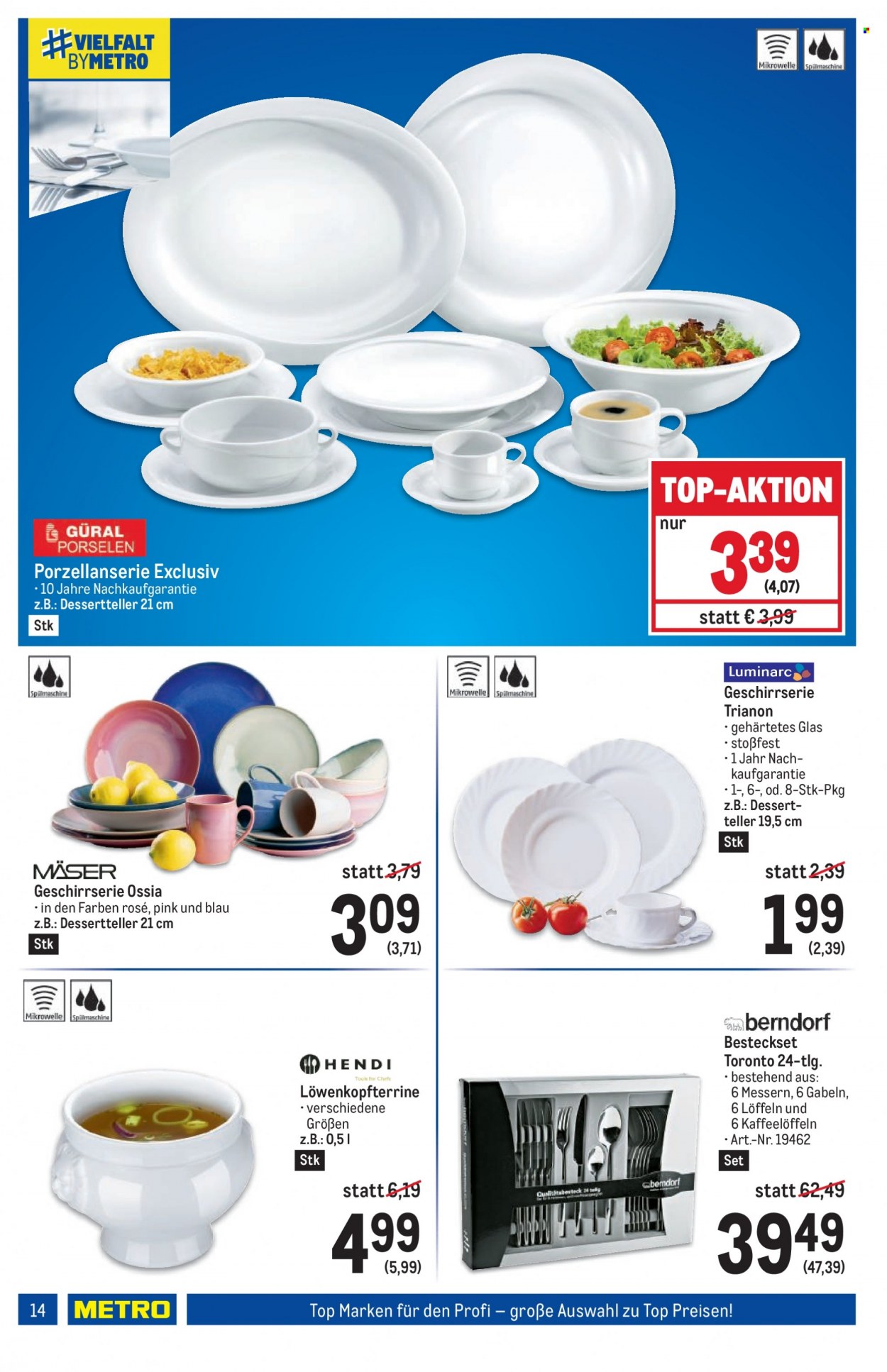 Angebote Metro - 1.9.2022 - 14.9.2022. Seite 14