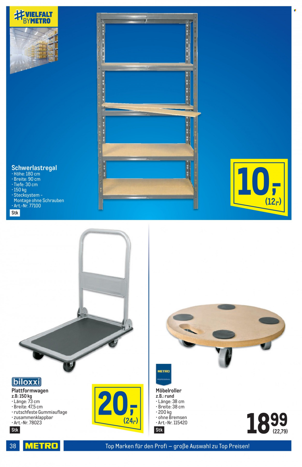 Angebote Metro - 1.9.2022 - 14.9.2022. Seite 38
