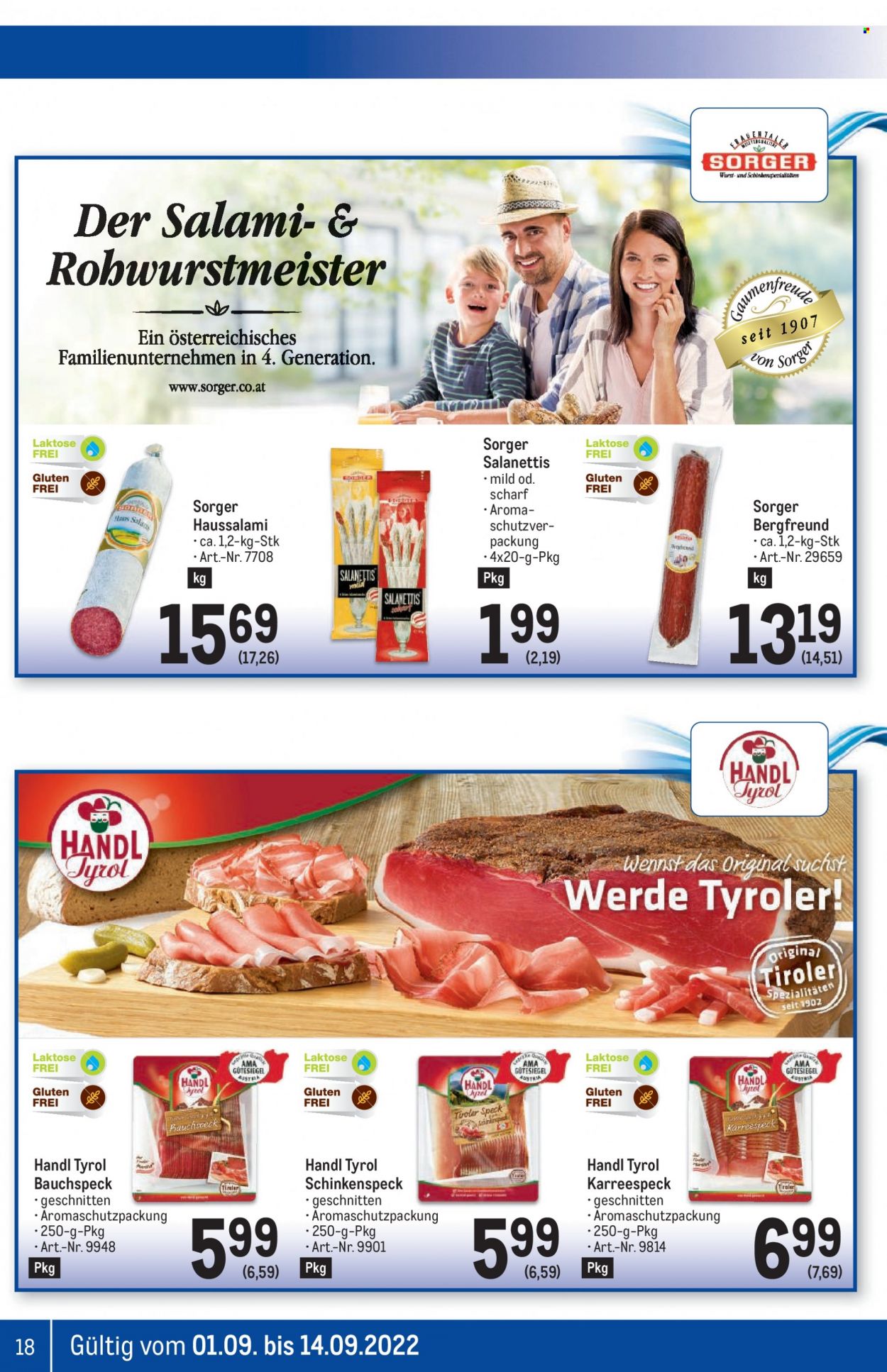 Angebote Metro - 1.9.2022 - 14.9.2022. Seite 18