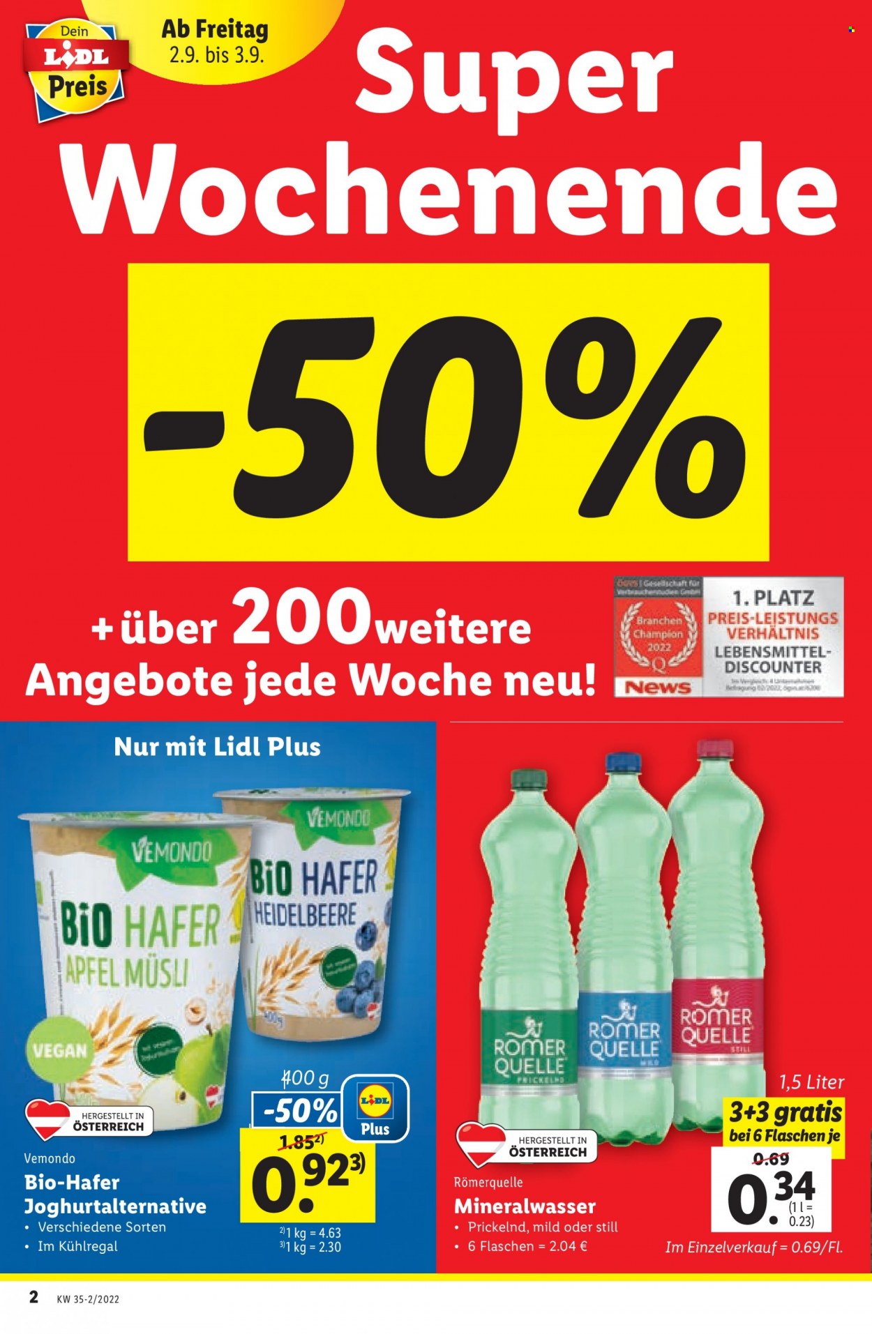 Angebote Lidl - 1.9.2022 - 7.9.2022. Seite 2
