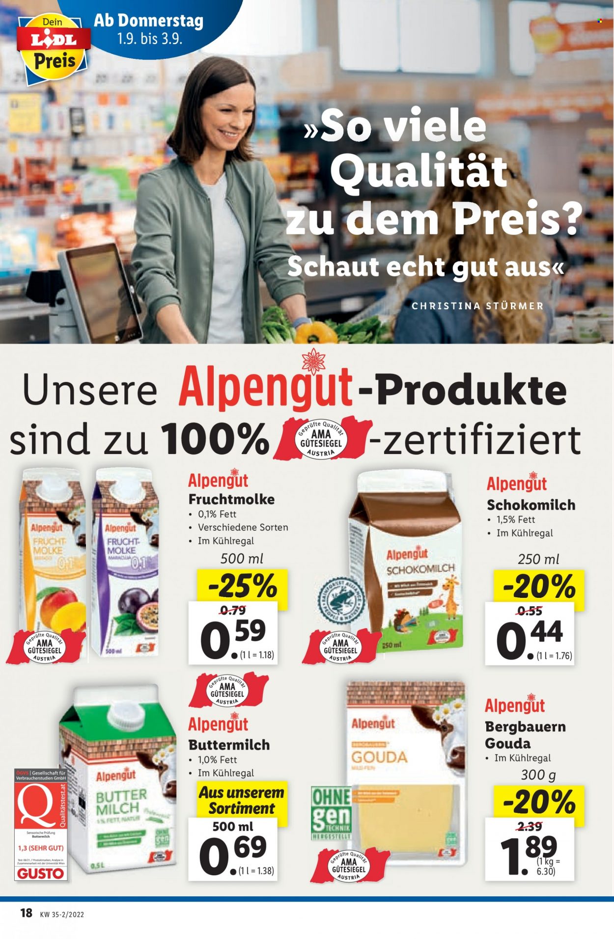 Angebote Lidl - 1.9.2022 - 7.9.2022. Seite 18