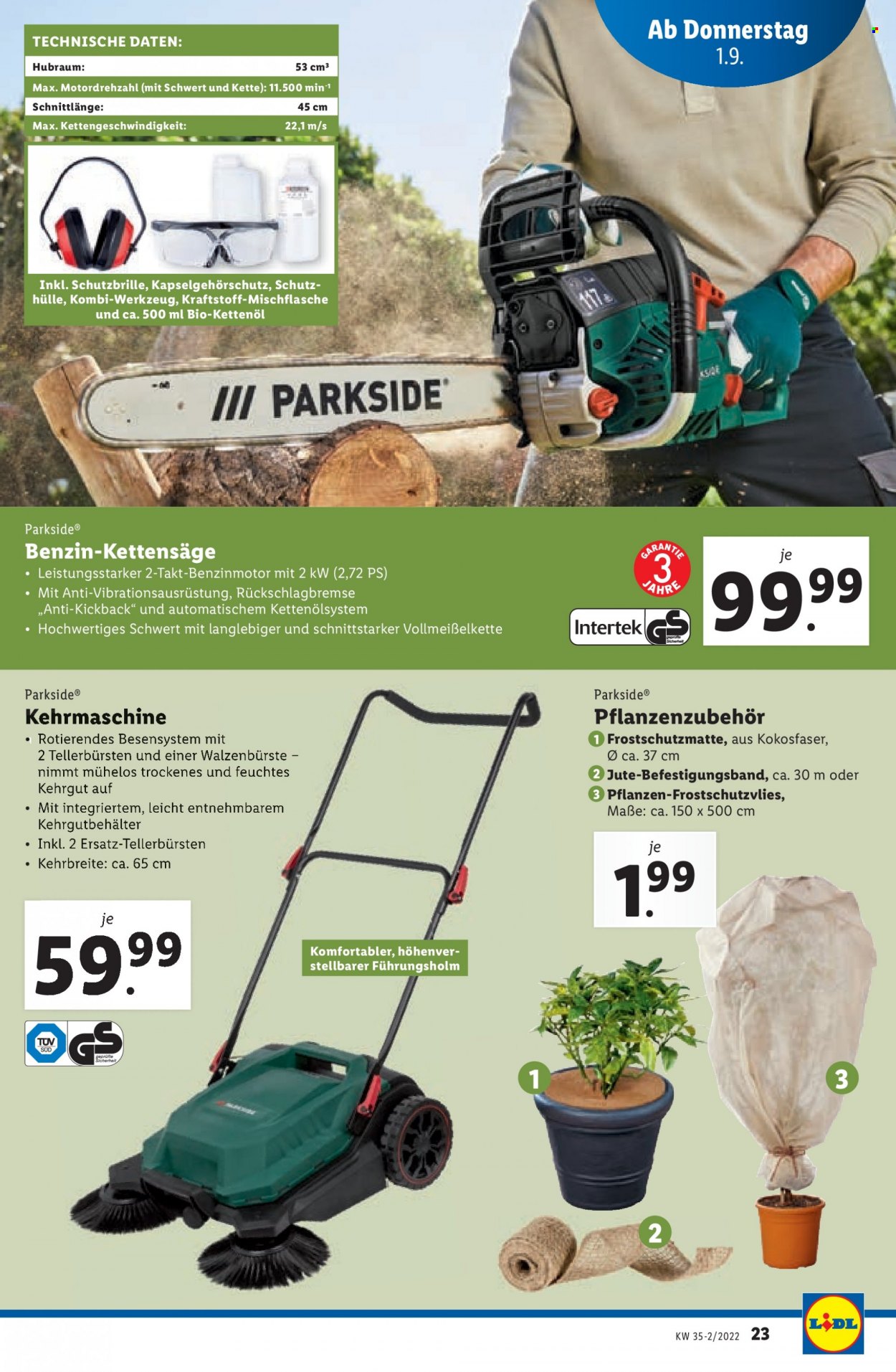 Angebote Lidl - 1.9.2022 - 7.9.2022. Seite 23