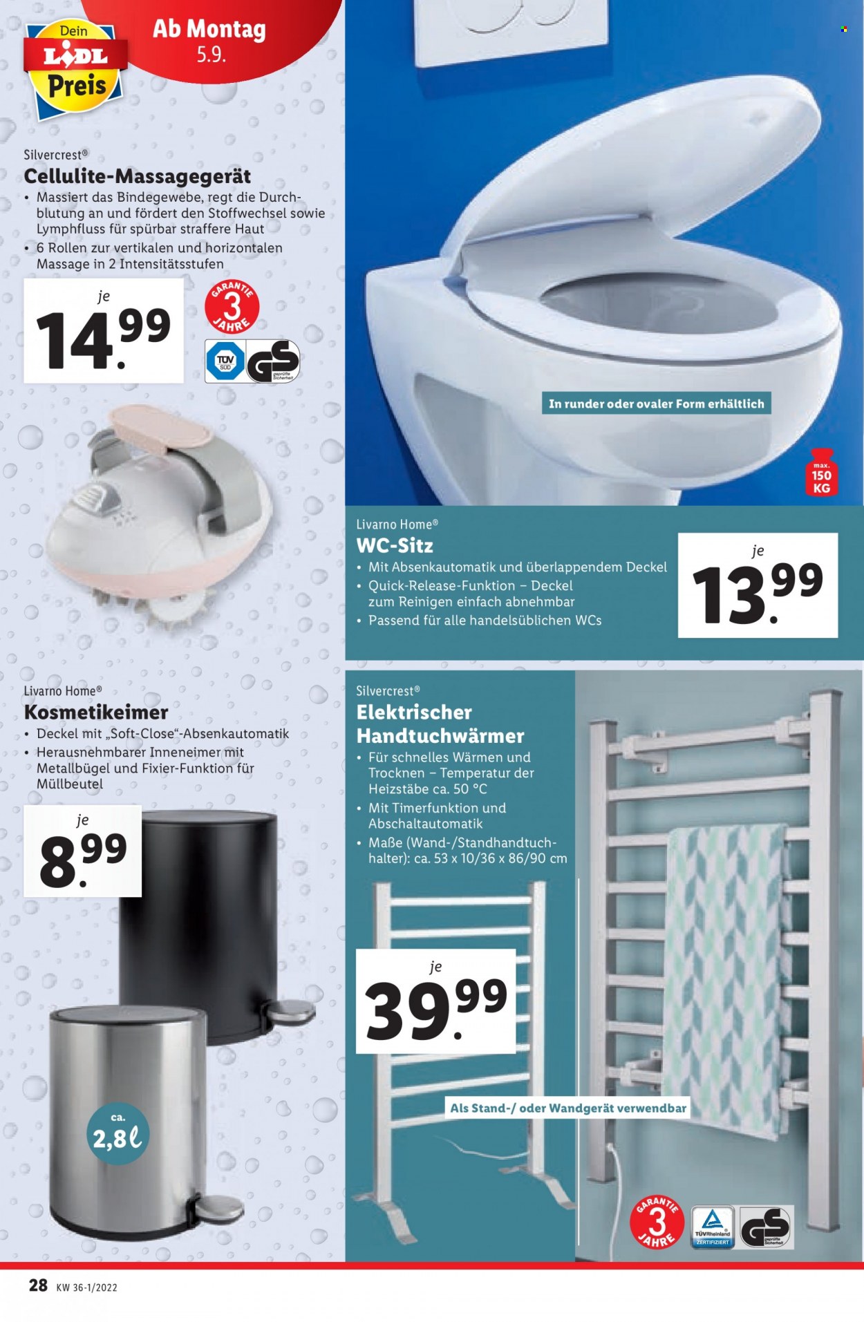 Angebote Lidl - 1.9.2022 - 7.9.2022. Seite 28