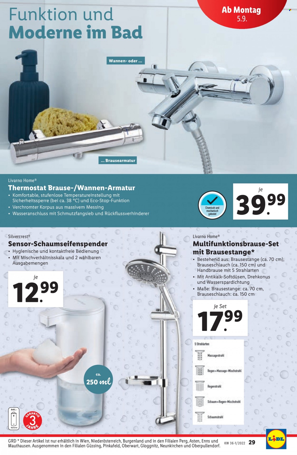 Angebote Lidl - 1.9.2022 - 7.9.2022. Seite 29