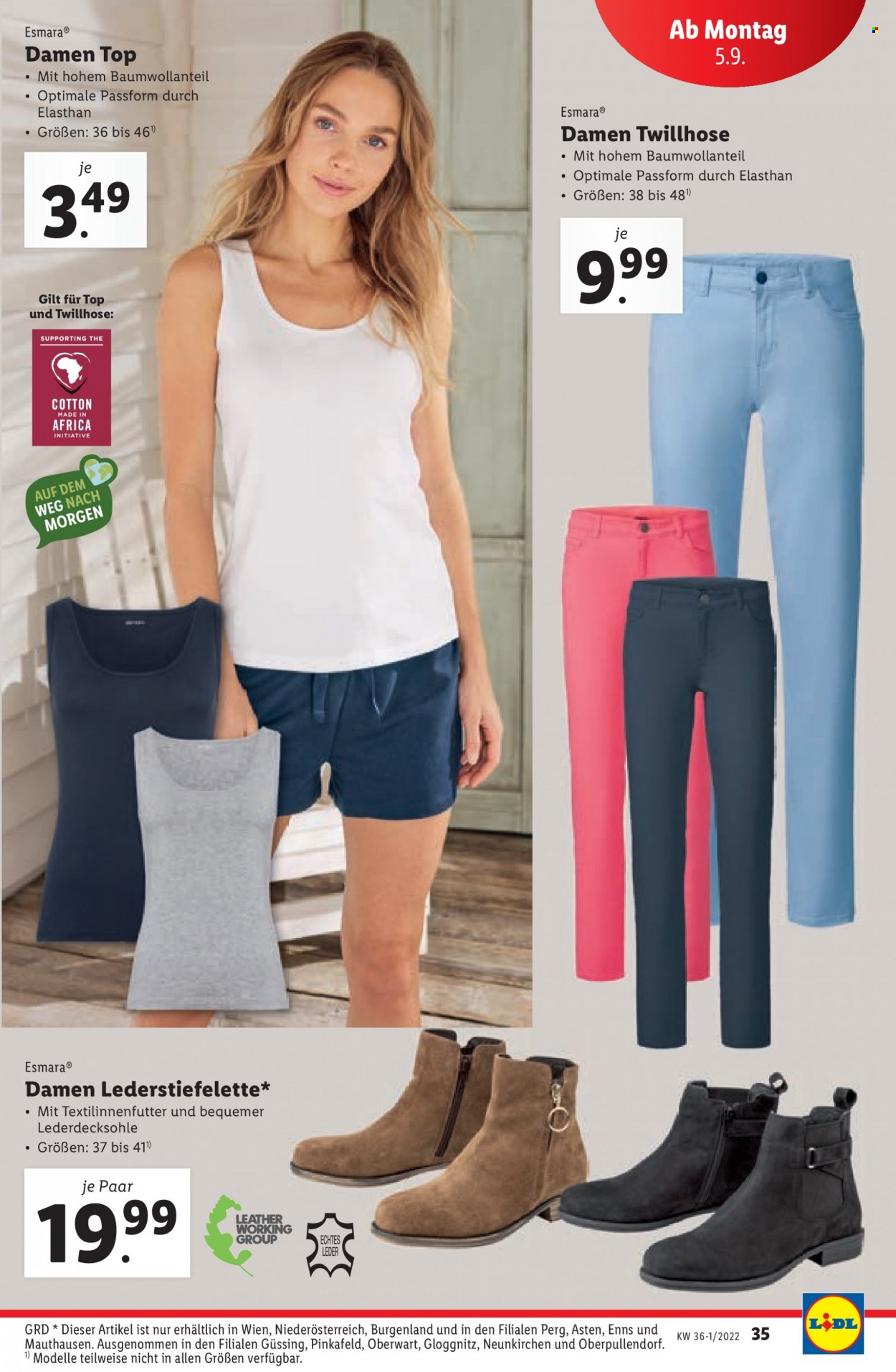 Angebote Lidl - 1.9.2022 - 7.9.2022. Seite 35