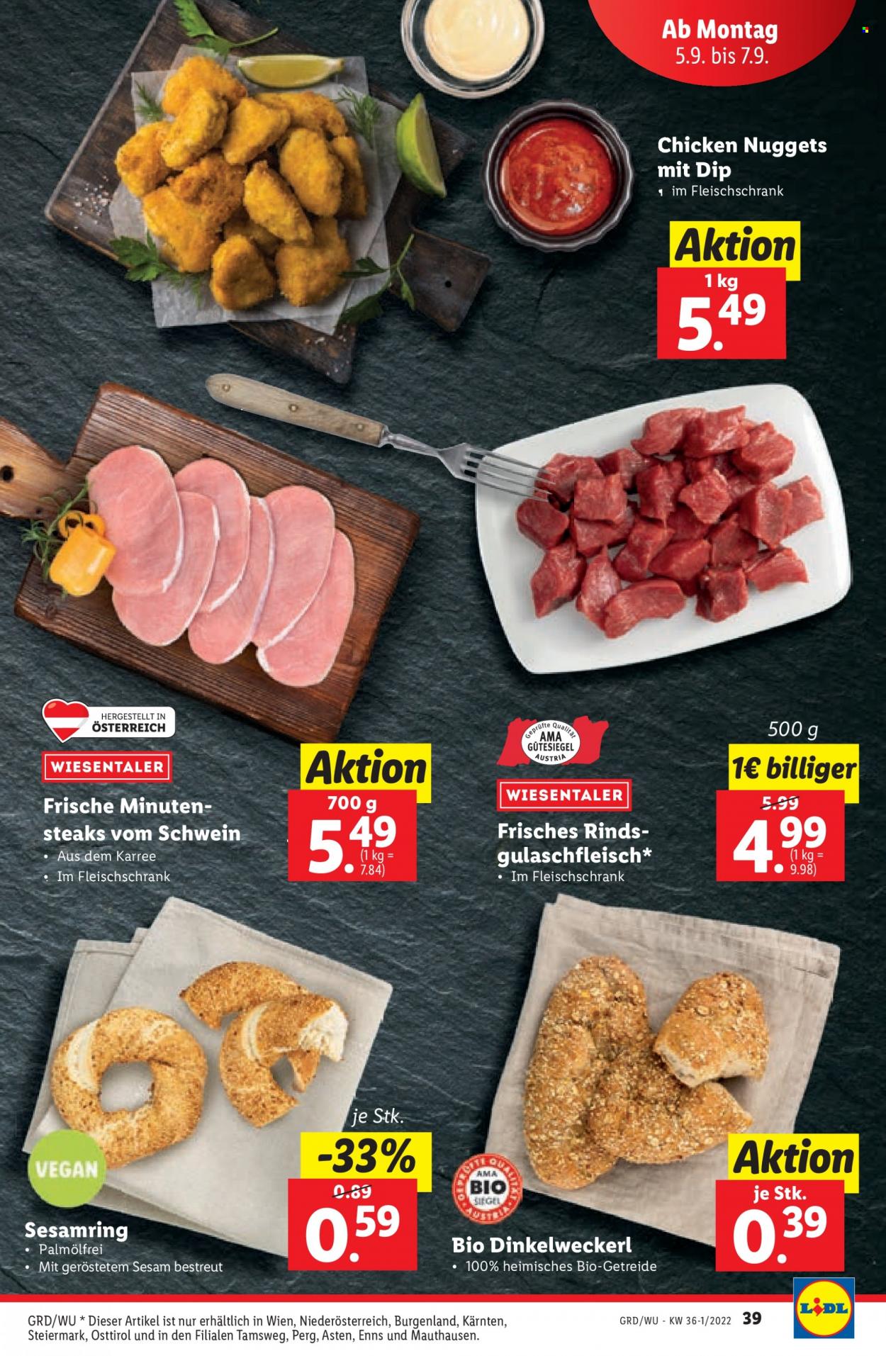 Angebote Lidl - 1.9.2022 - 7.9.2022. Seite 39