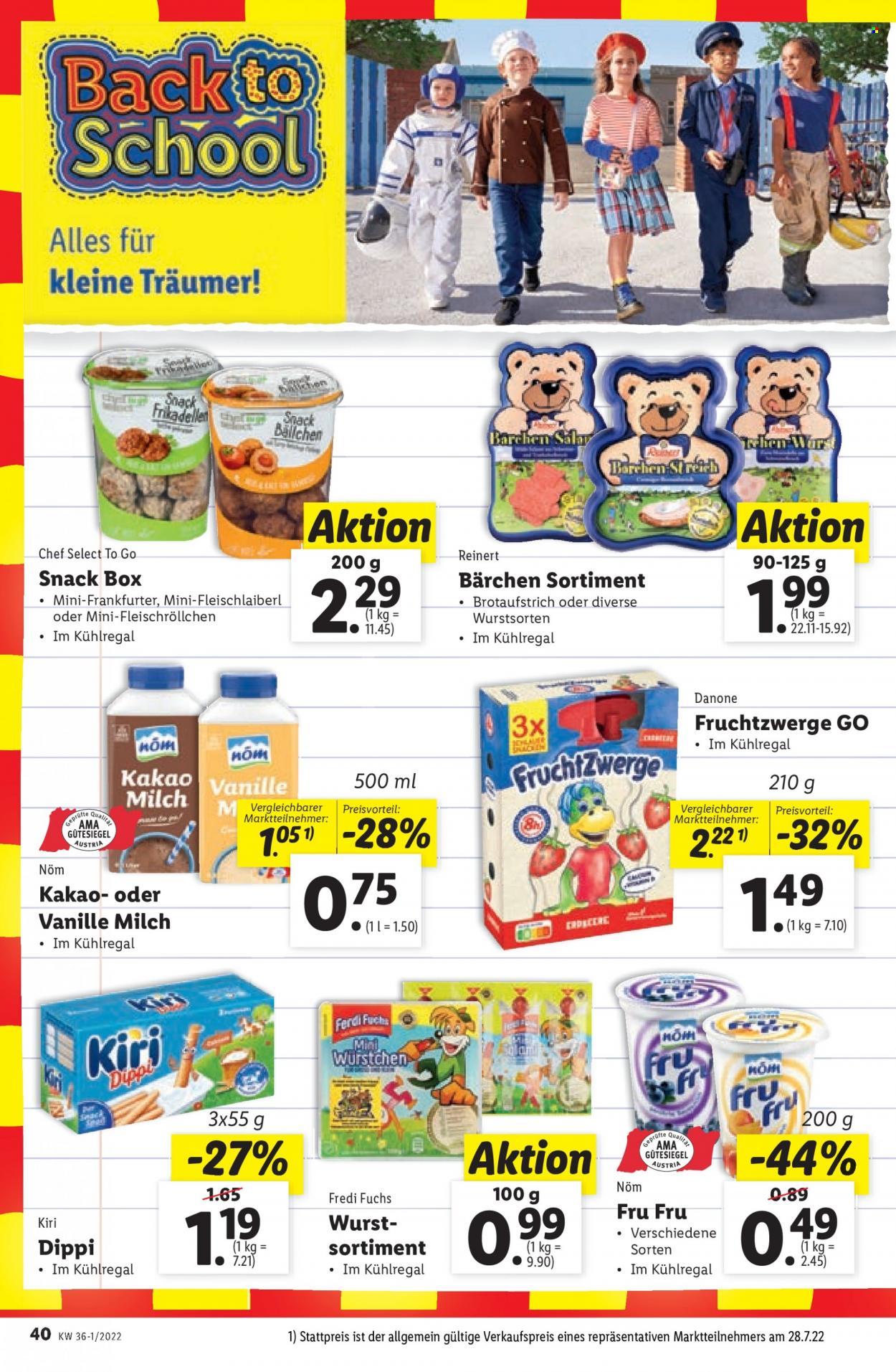 Angebote Lidl - 1.9.2022 - 7.9.2022. Seite 40