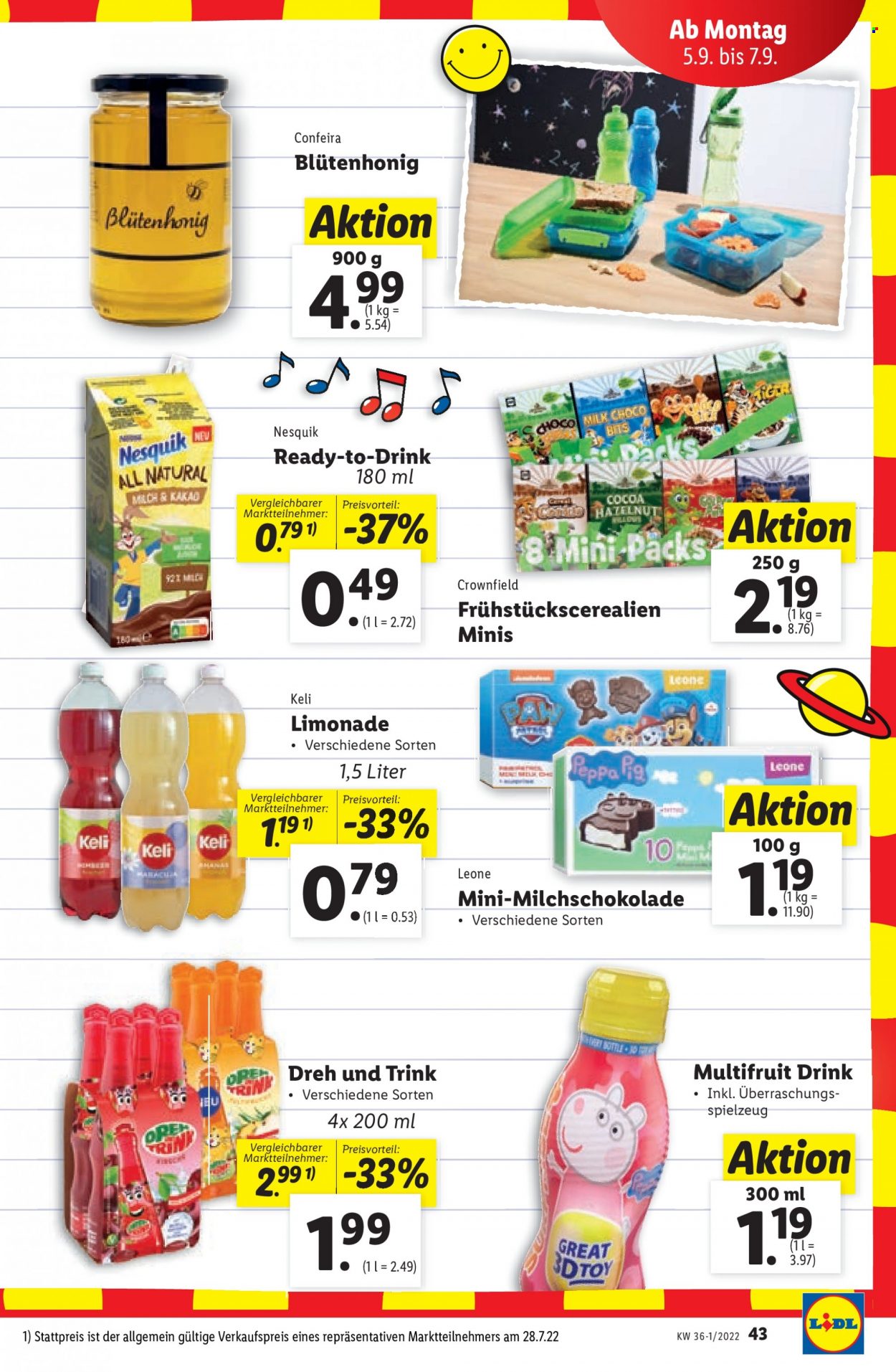 Angebote Lidl - 1.9.2022 - 7.9.2022. Seite 43