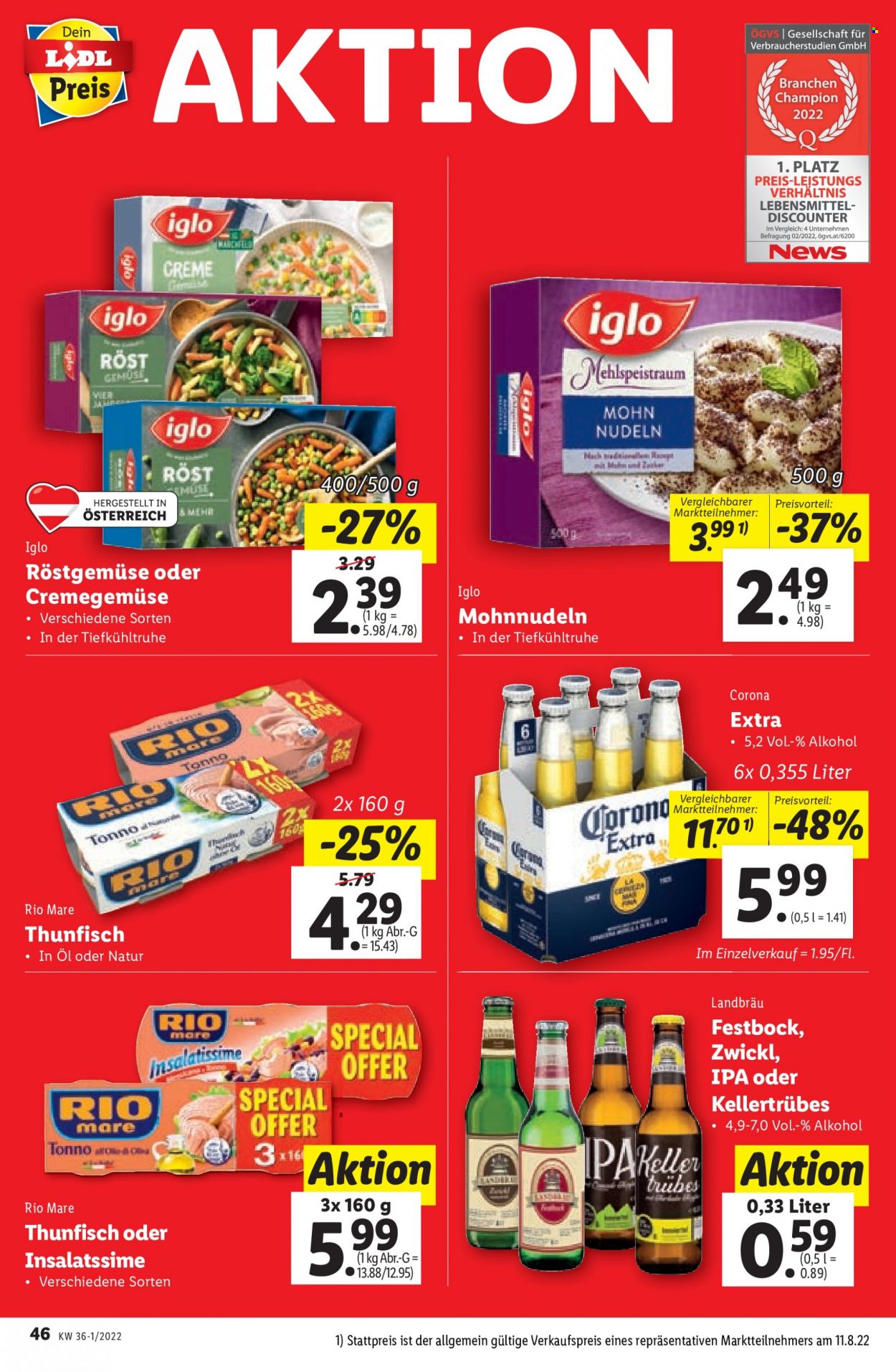 Angebote Lidl - 1.9.2022 - 7.9.2022. Seite 46