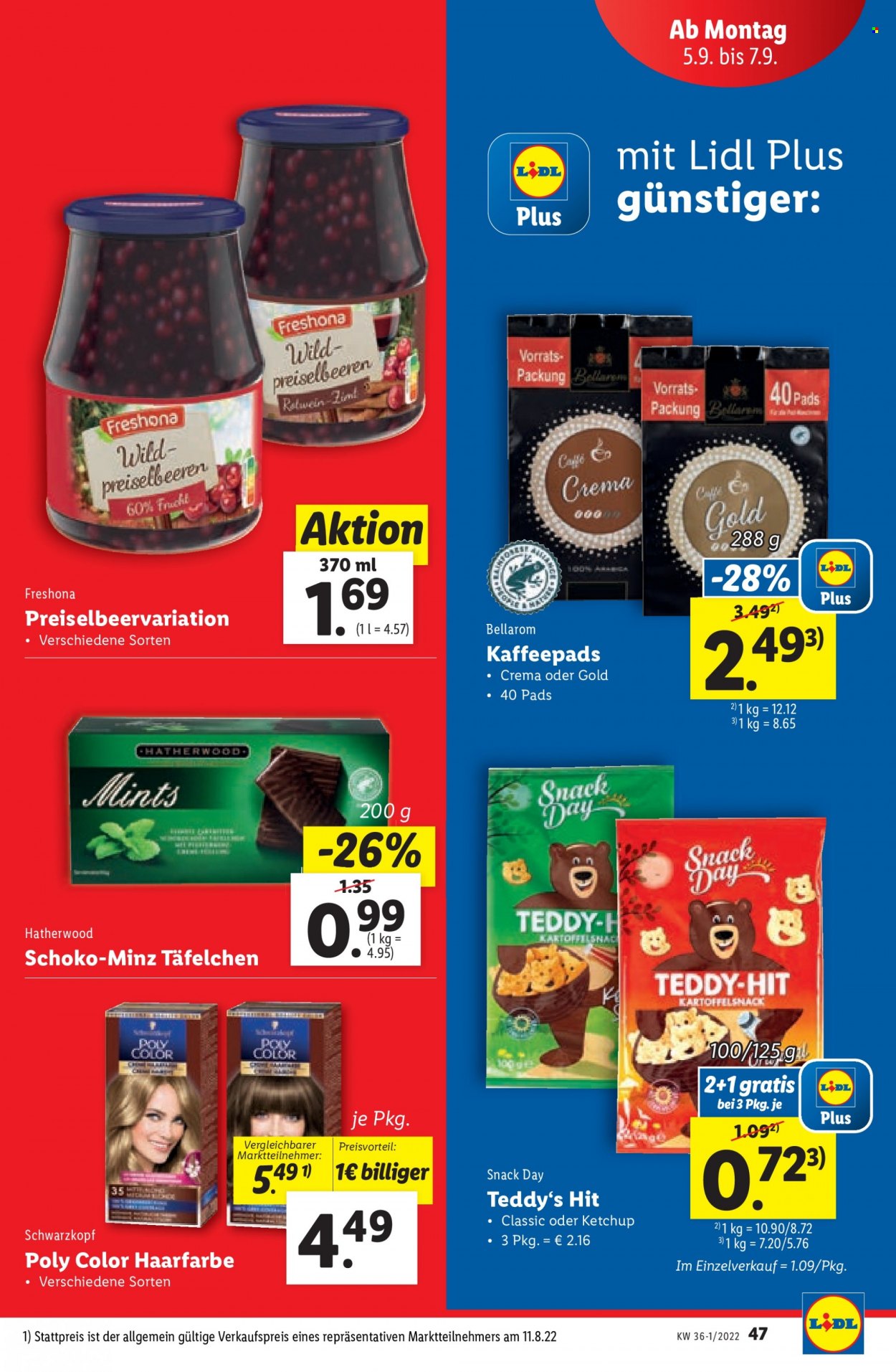Angebote Lidl - 1.9.2022 - 7.9.2022. Seite 47