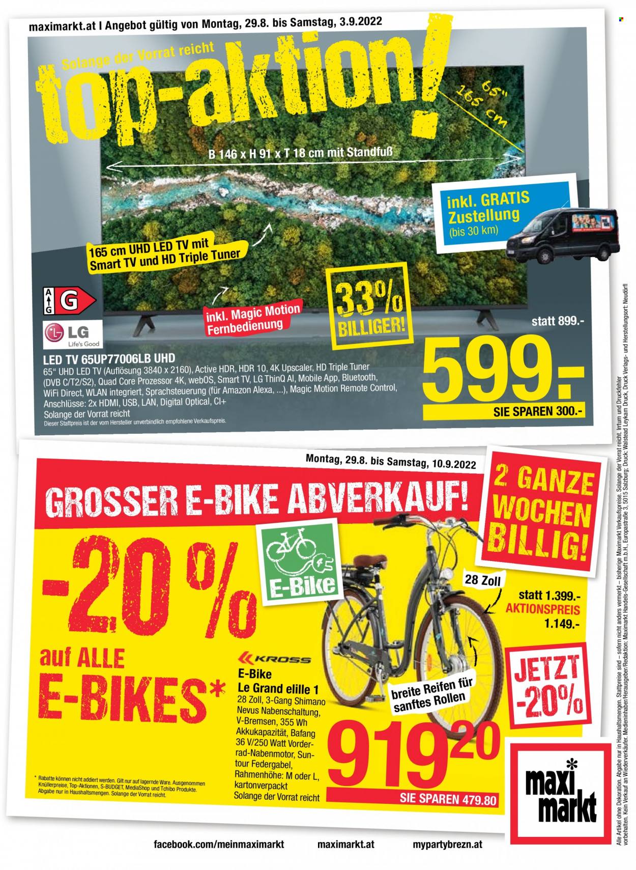 Angebote Maximarkt - 29.8.2022 - 3.9.2022. Seite 24