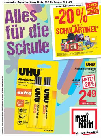 Angebote Maximarkt - 29.8.2022 - 24.9.2022.
