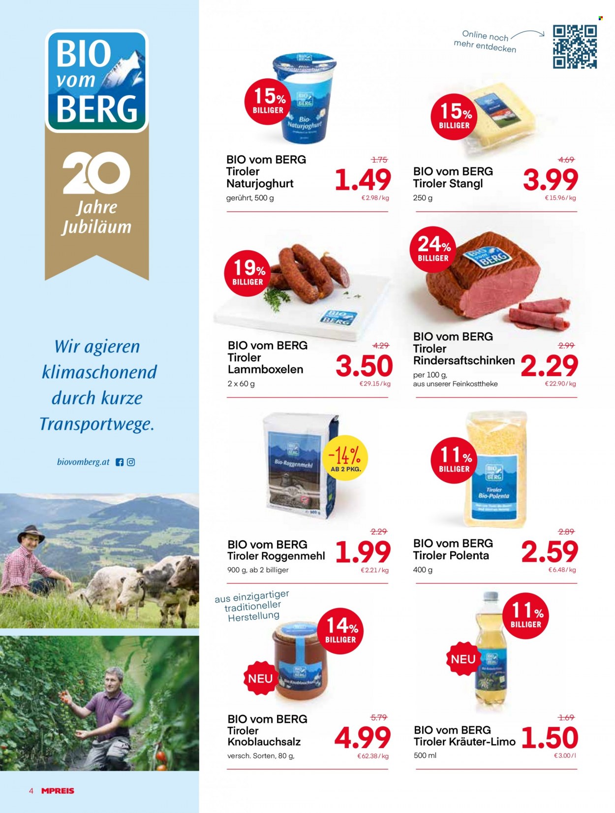 Angebote MPREIS - 29.8.2022 - 4.9.2022. Seite 4