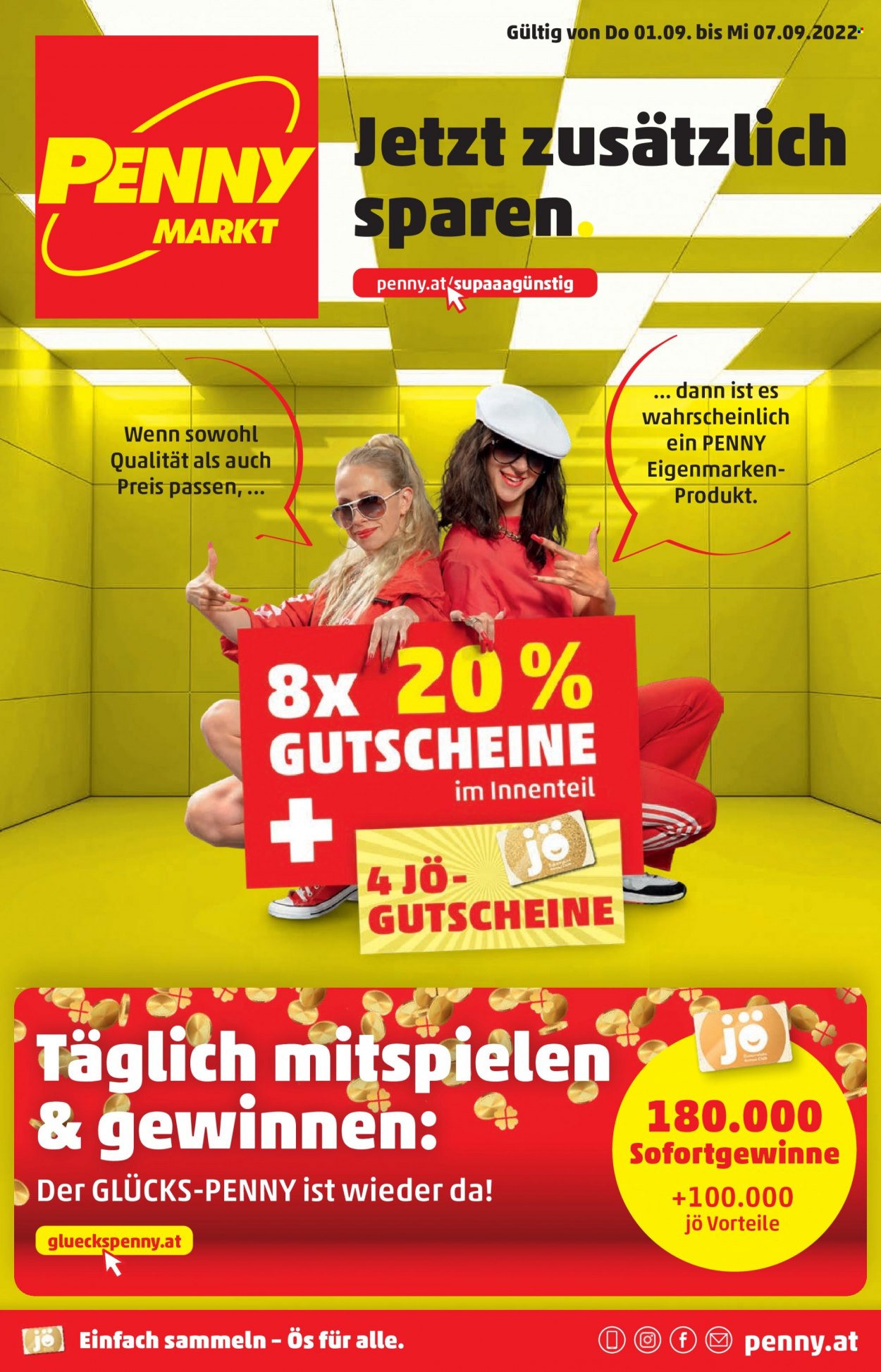 Angebote Penny - 1.9.2022 - 7.9.2022. Seite 1