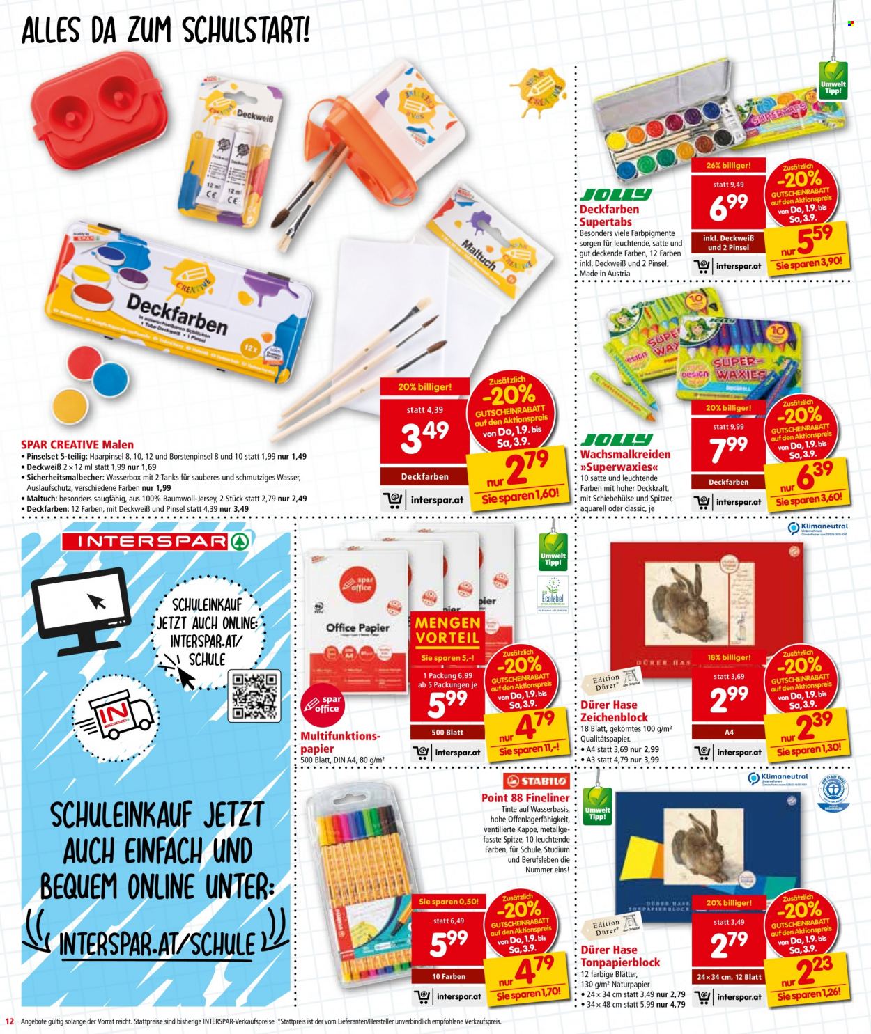 Angebote INTERSPAR - 1.9.2022 - 7.9.2022. Seite 12